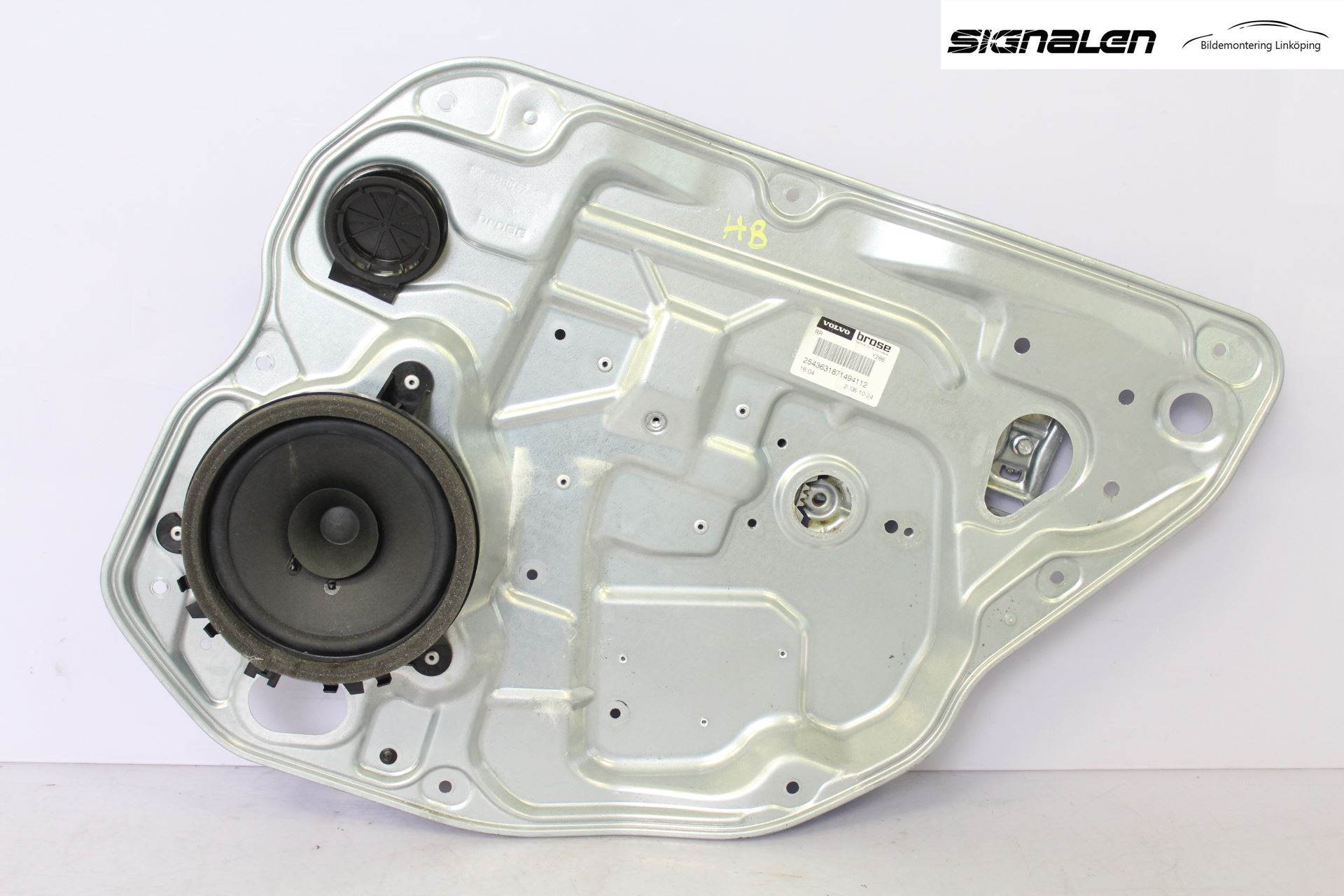 Volvo S80 07-13 Fönsterhissmekanism