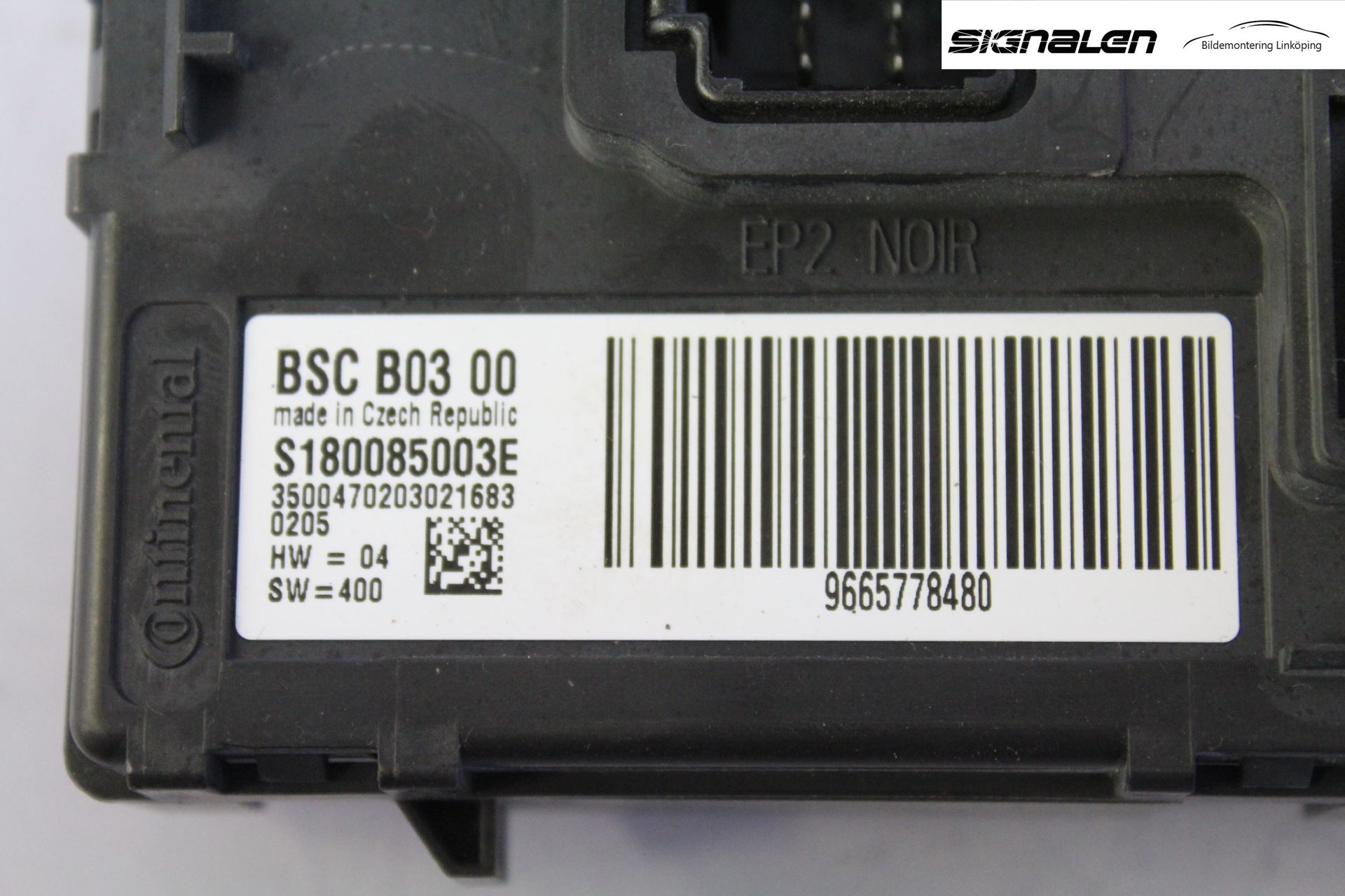 Peugeot 308 08-13 Styrenhet Dragkrok