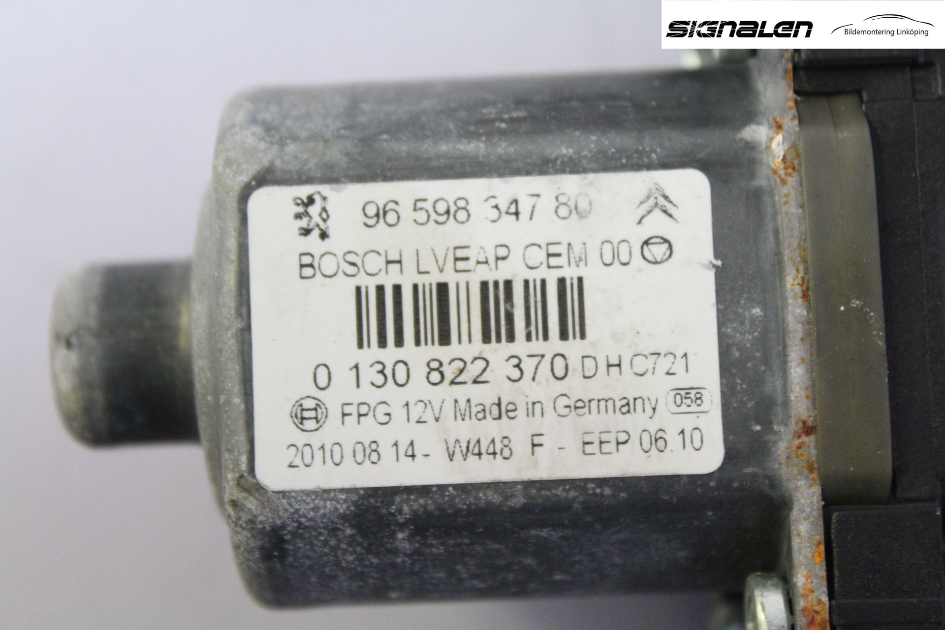 Peugeot 308 08-13 Fönsterhiss El Kompl