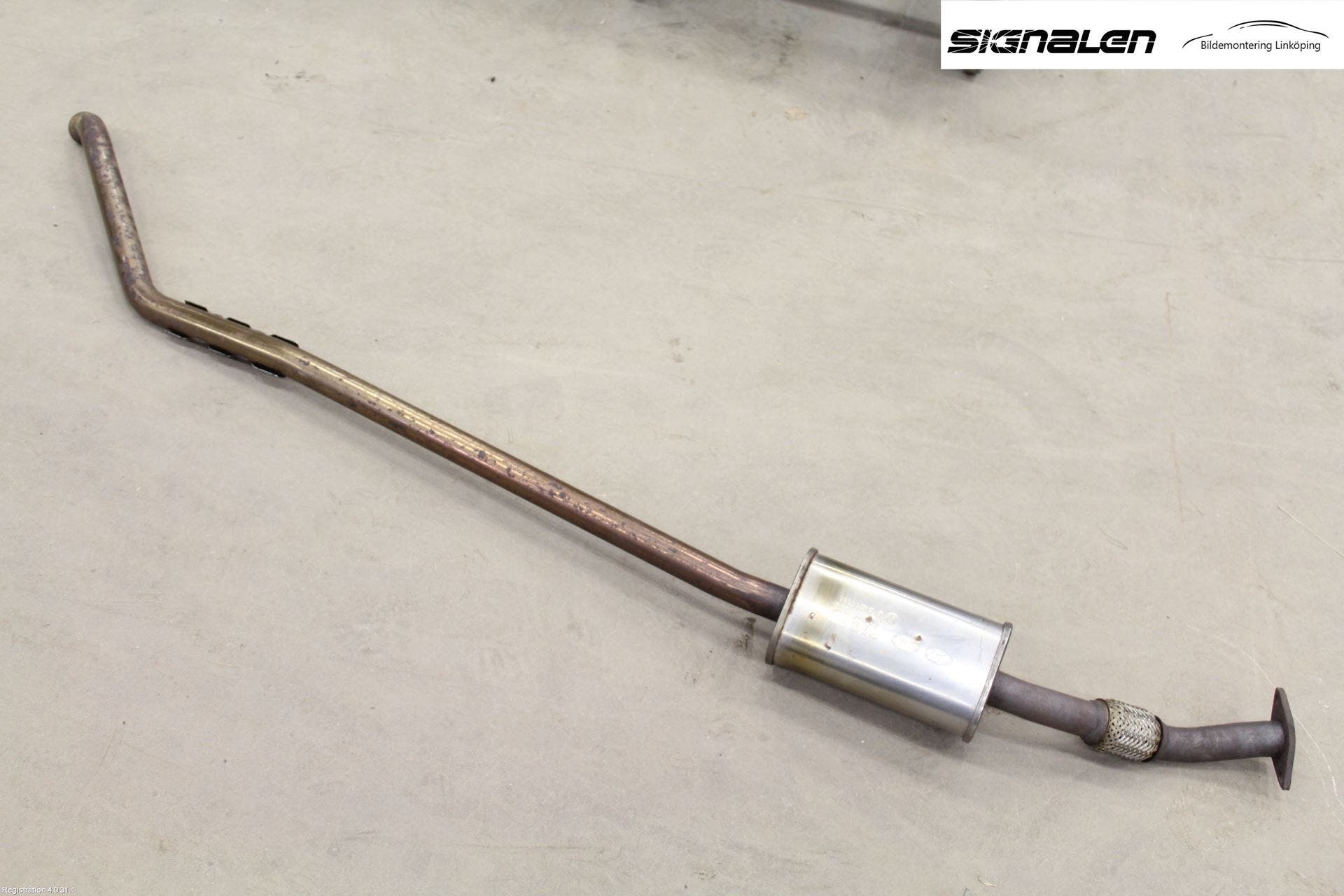 Kia PICANTO 12-17 Avgas Mellandämpare