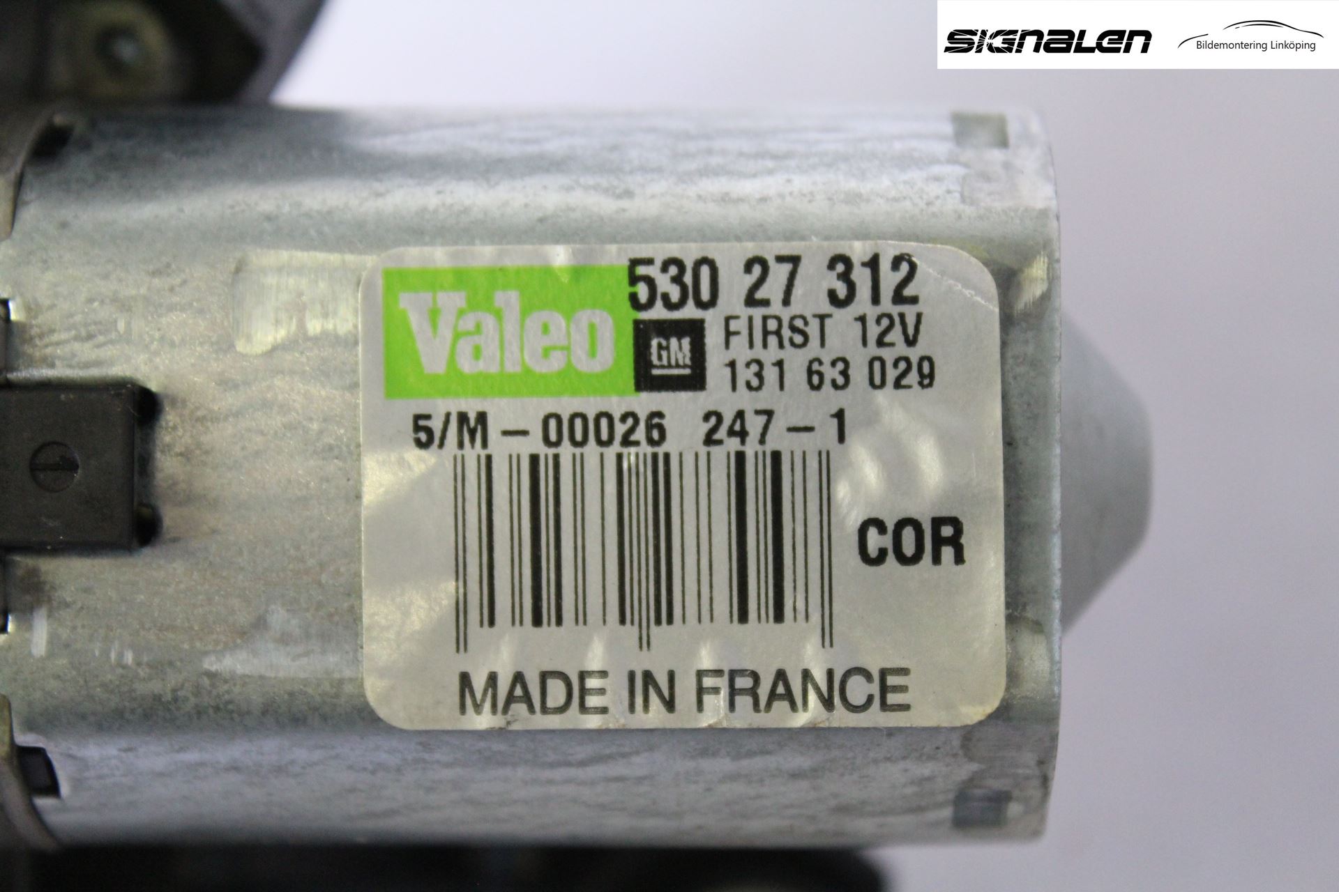 Opel CORSA D 07-14 Torkarmotor Baklucka