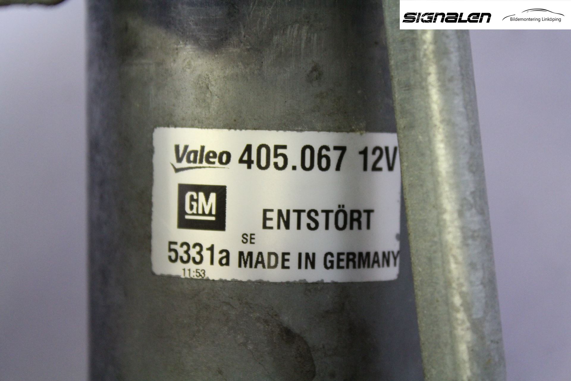 Opel CORSA D 07-14 Torkarmotor Vindruta