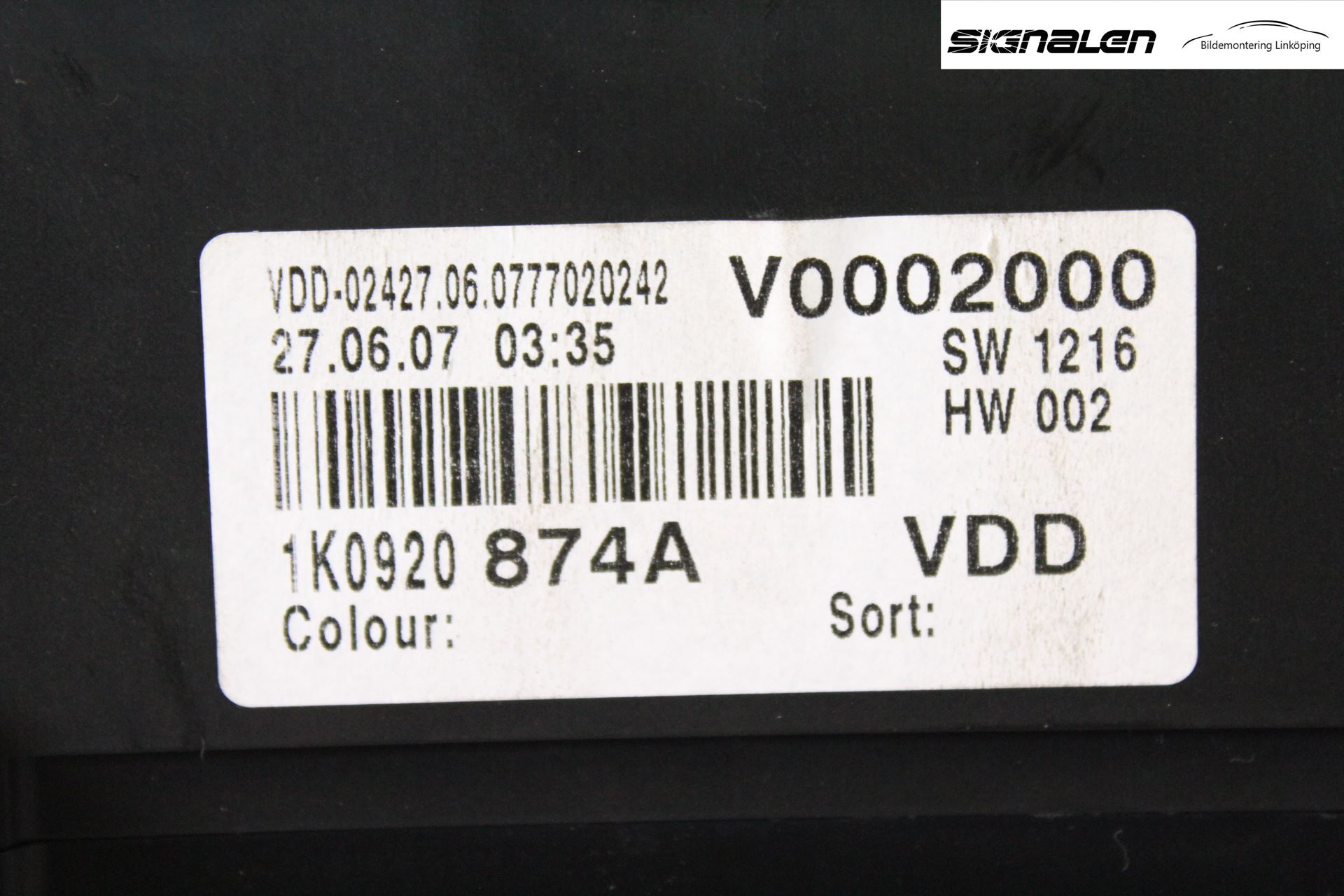 Volkswagen VW GOLF V 04-09 Instrument Komb