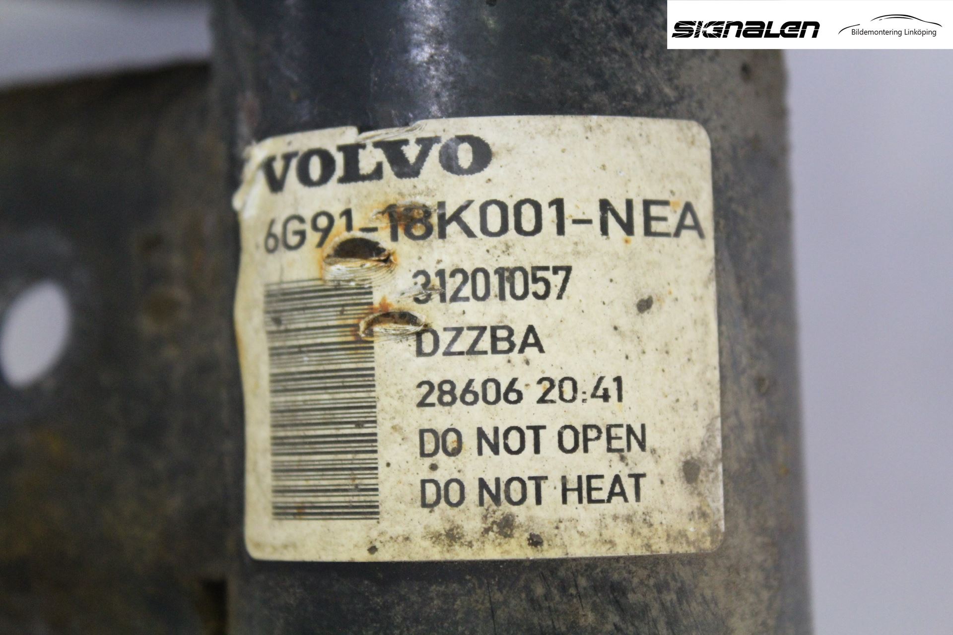 Volvo S80 07-13 Fjäderben Fram Vänster