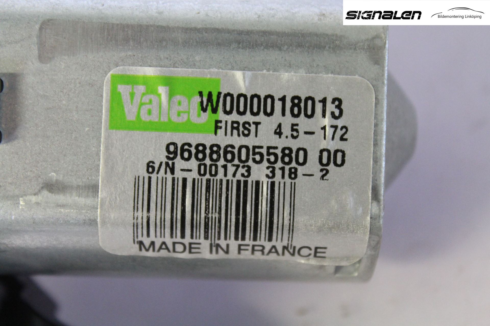 Peugeot 508 11-18 Torkarmotor Baklucka