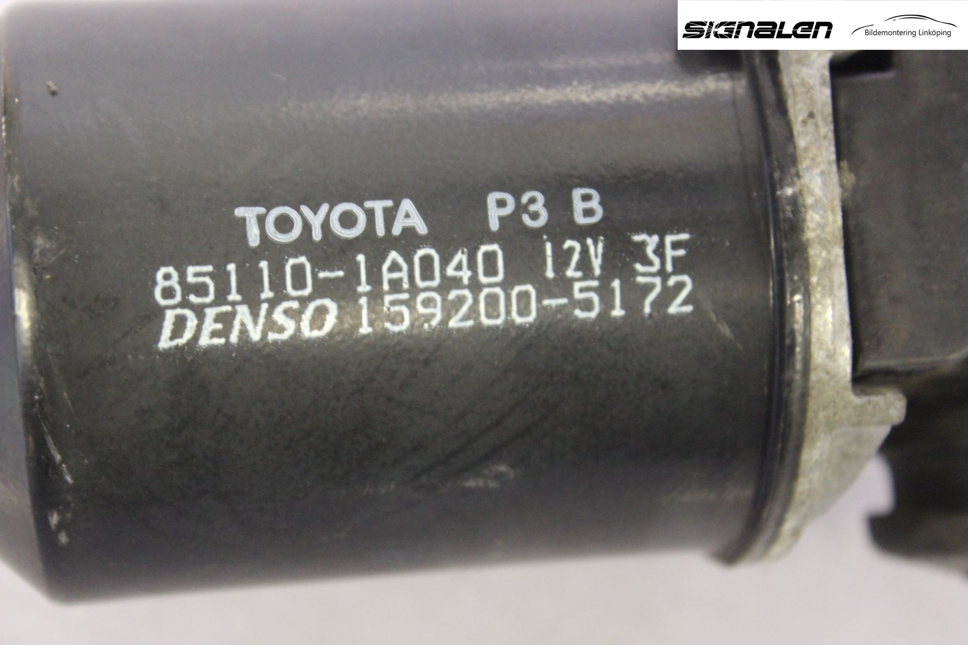 Toyota COROLLA 02-07 Torkarmotor Vindruta