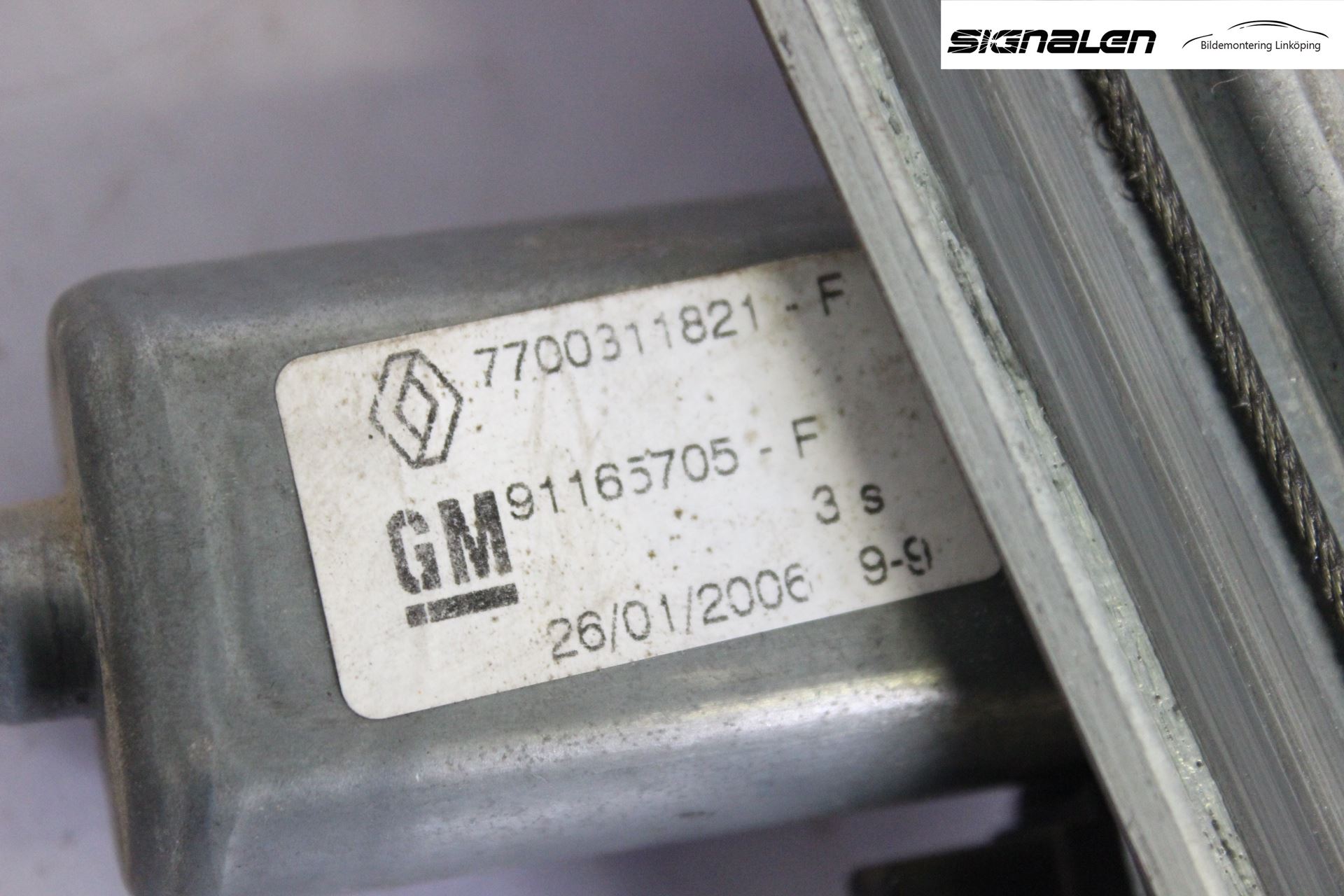 Opel VIVARO 01-14 Fönsterhiss El Kompl