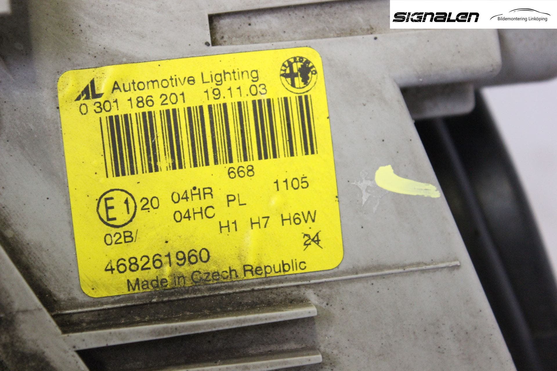 Alfa 147 Strålkastare Vänster