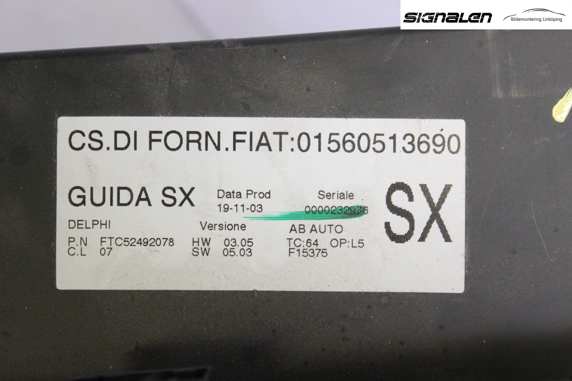 Alfa 147 Ac Styrenhet Ac Manöveren