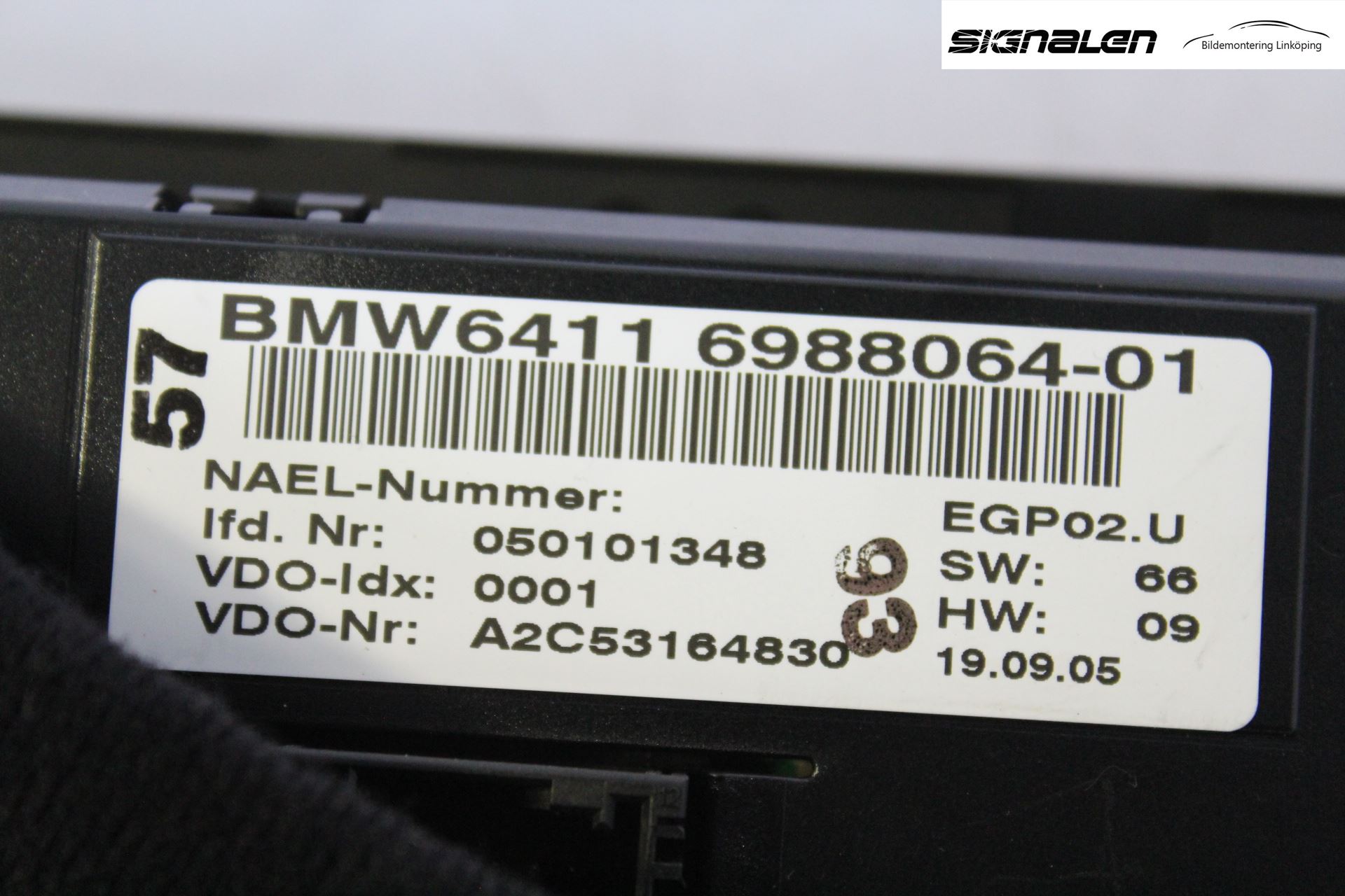 BMW 3 E90/91 SED/TOU 05-12 Ac Styrenhet Ac Manöveren