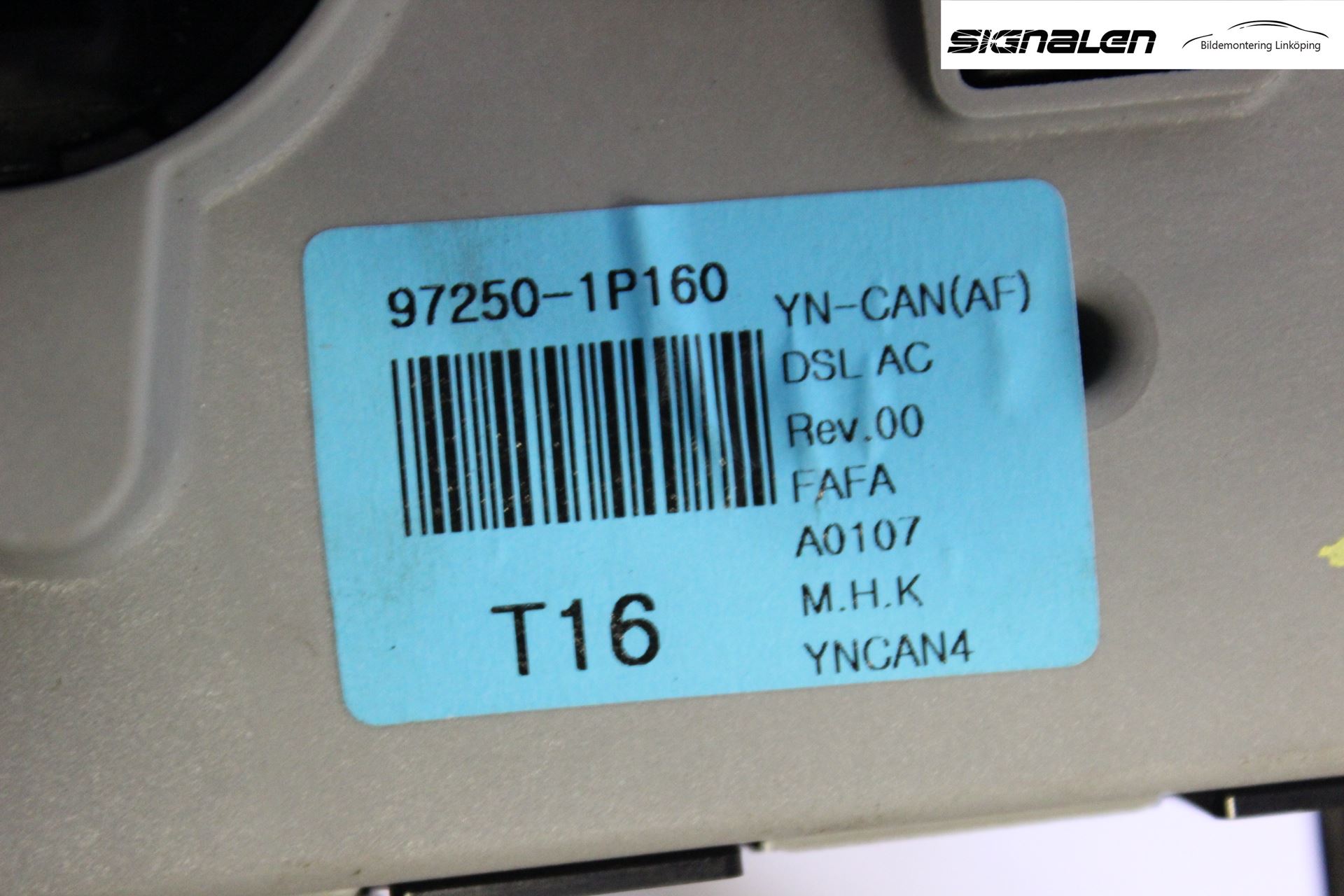 Kia VENGA 10-19 Ac Styrenhet Ac Manöveren