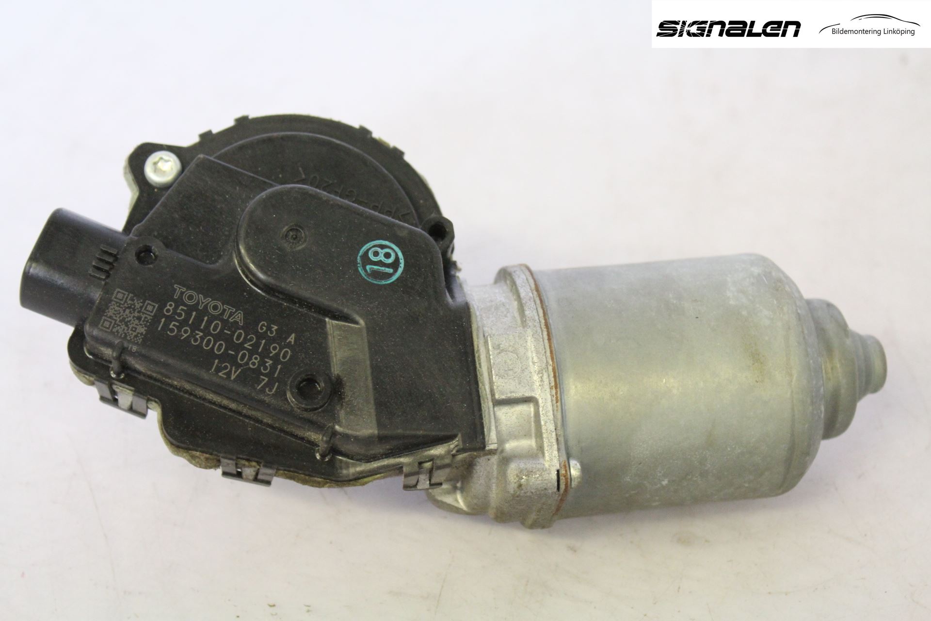Toyota AURIS 07-09 Torkarmotor Vindruta