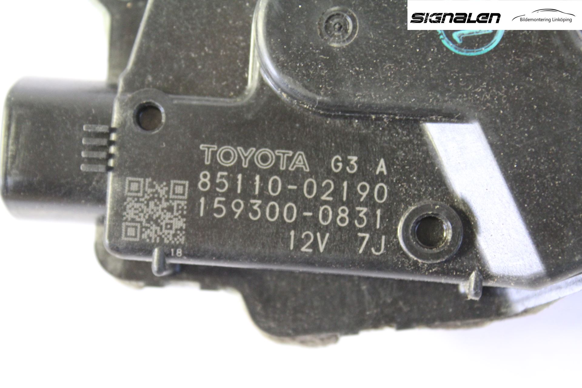 Toyota AURIS 07-09 Torkarmotor Vindruta