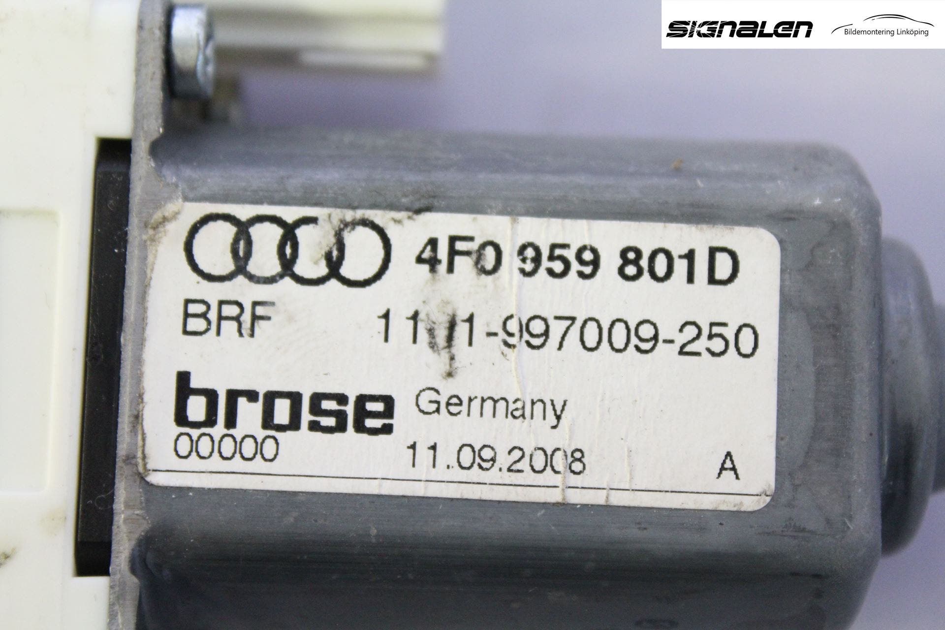 Audi A6/S6 05-11 Fönsterhissmotor