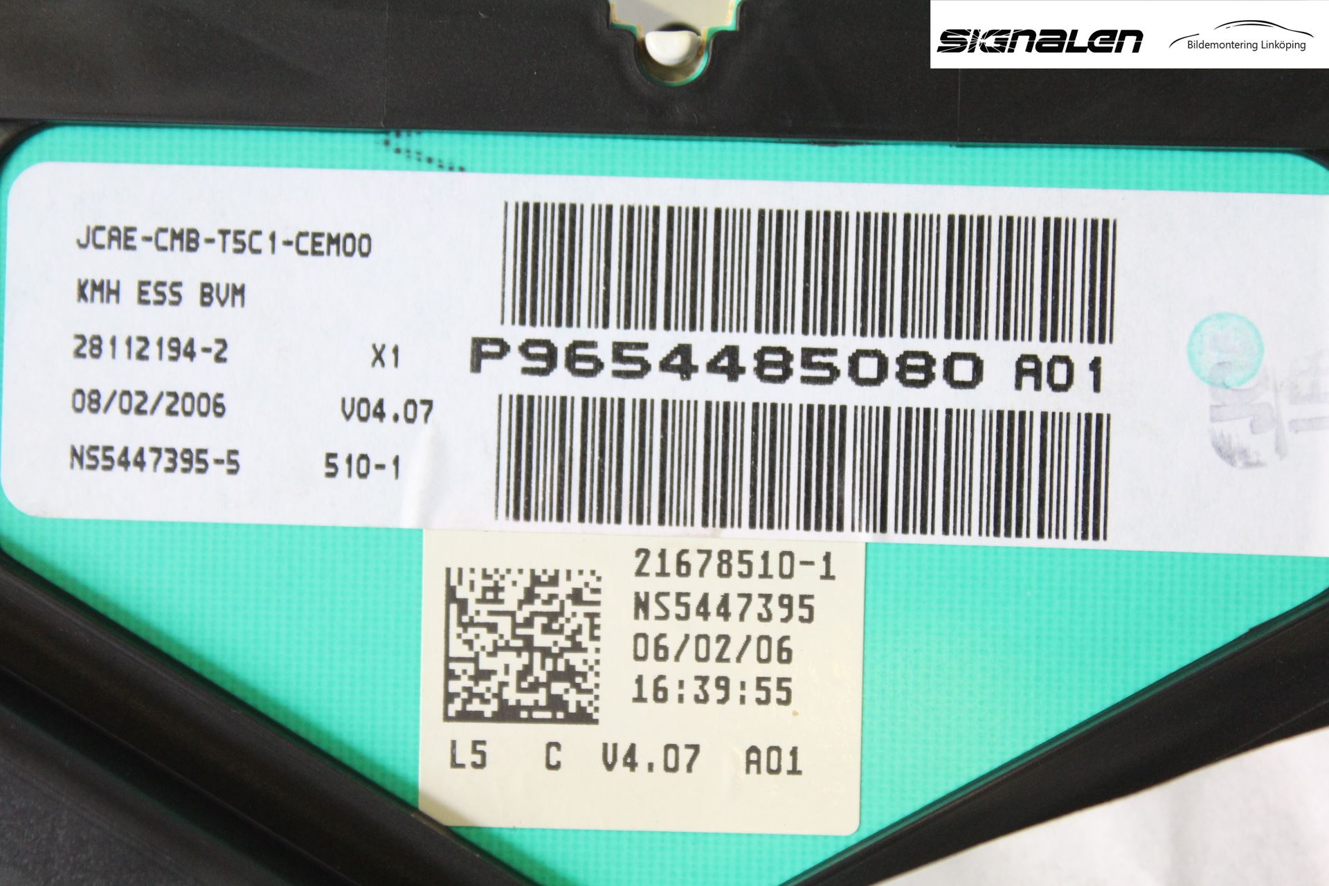 Peugeot 307     05-08 Instrument Komb