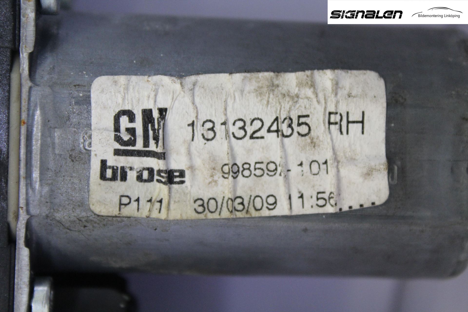 Opel ZAFIRA B 06-14 Fönsterhiss El Kompl