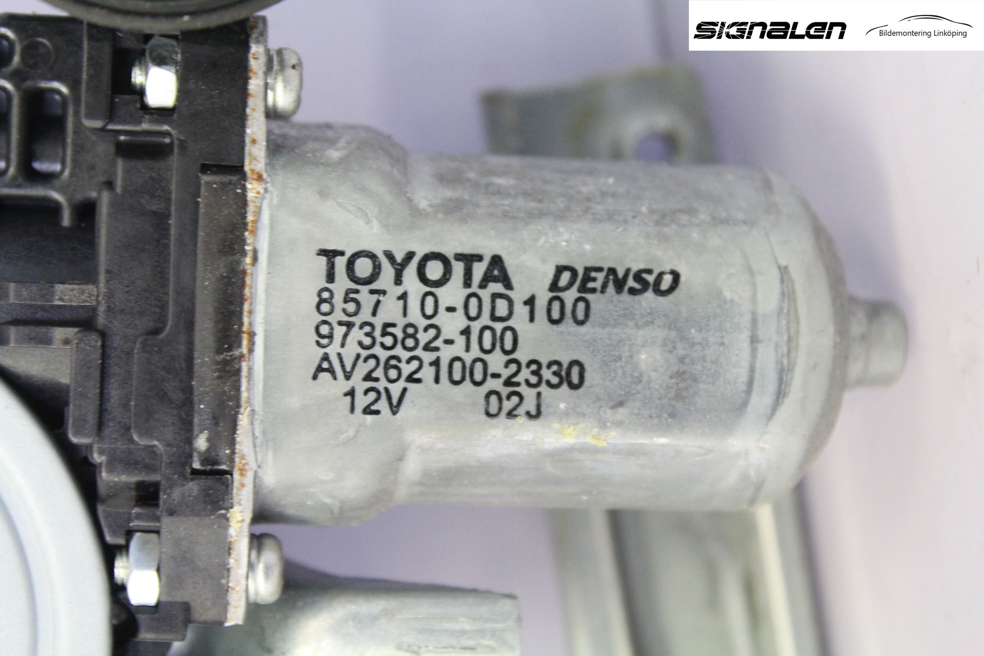 Toyota AURIS 07-09 Fönsterhiss El Kompl