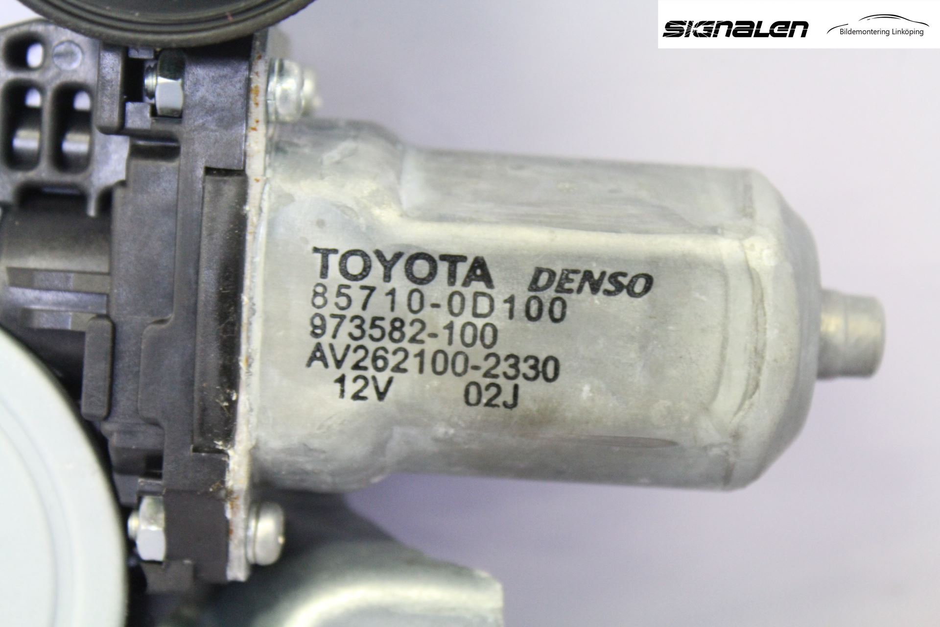 Toyota AURIS 07-09 Fönsterhiss El Kompl