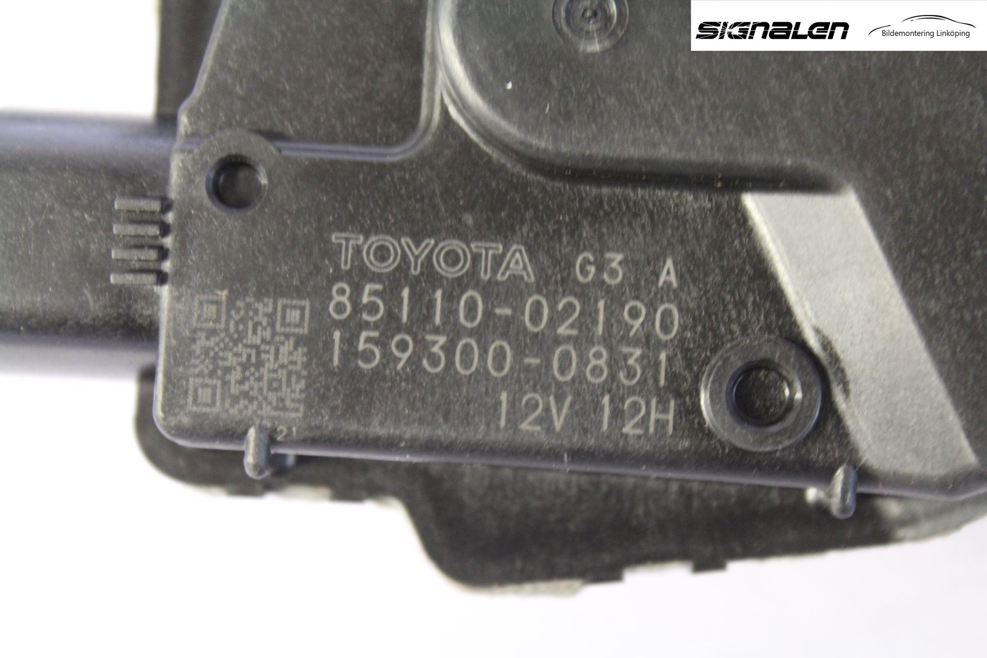 Toyota AURIS 07-09 Torkarmotor Vindruta