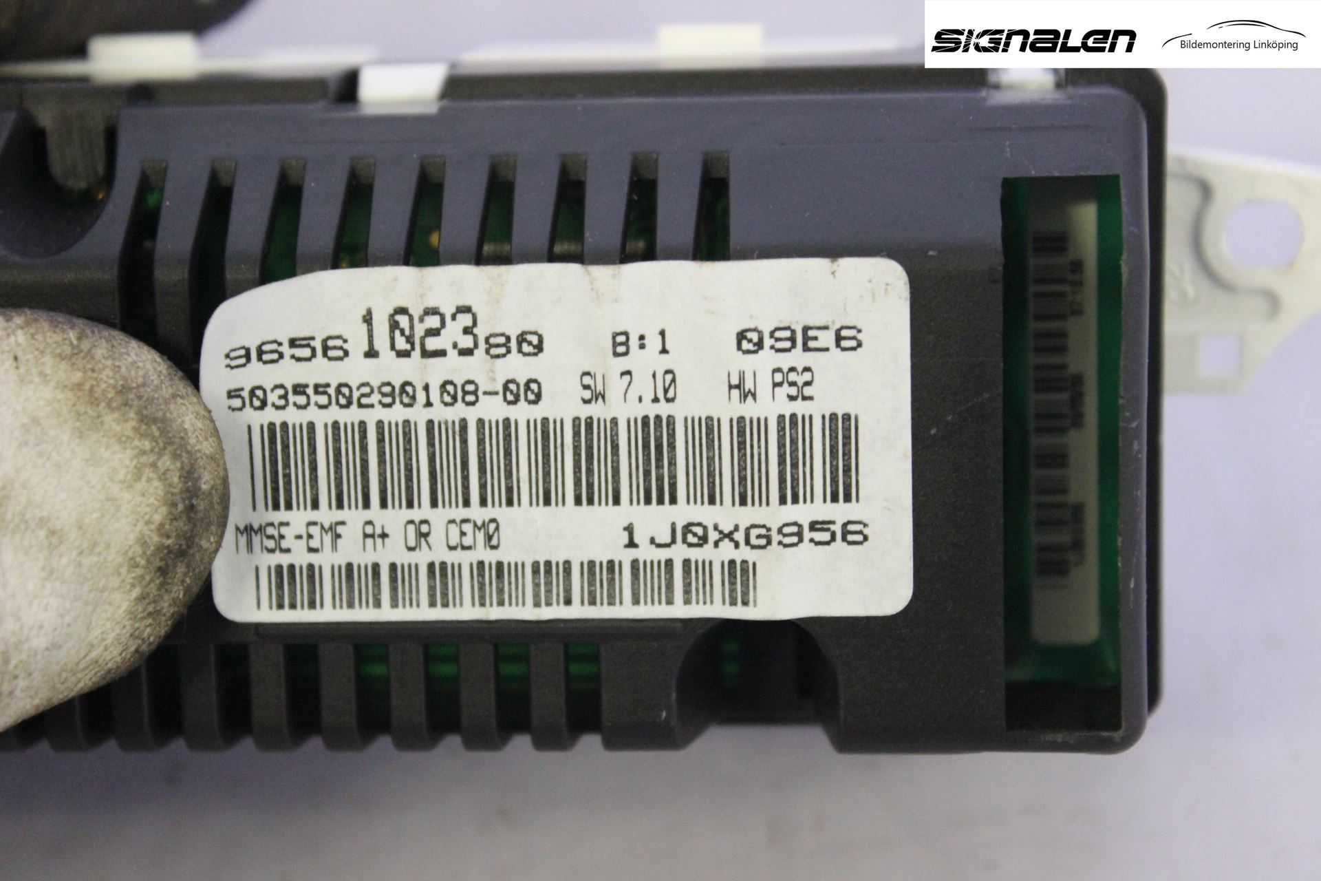 Peugeot 207 Multifunktionsdisplay