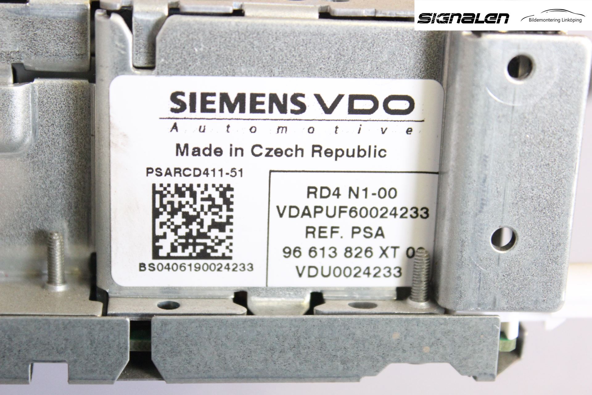 Peugeot 207 Cd Radio - Multimediapanel