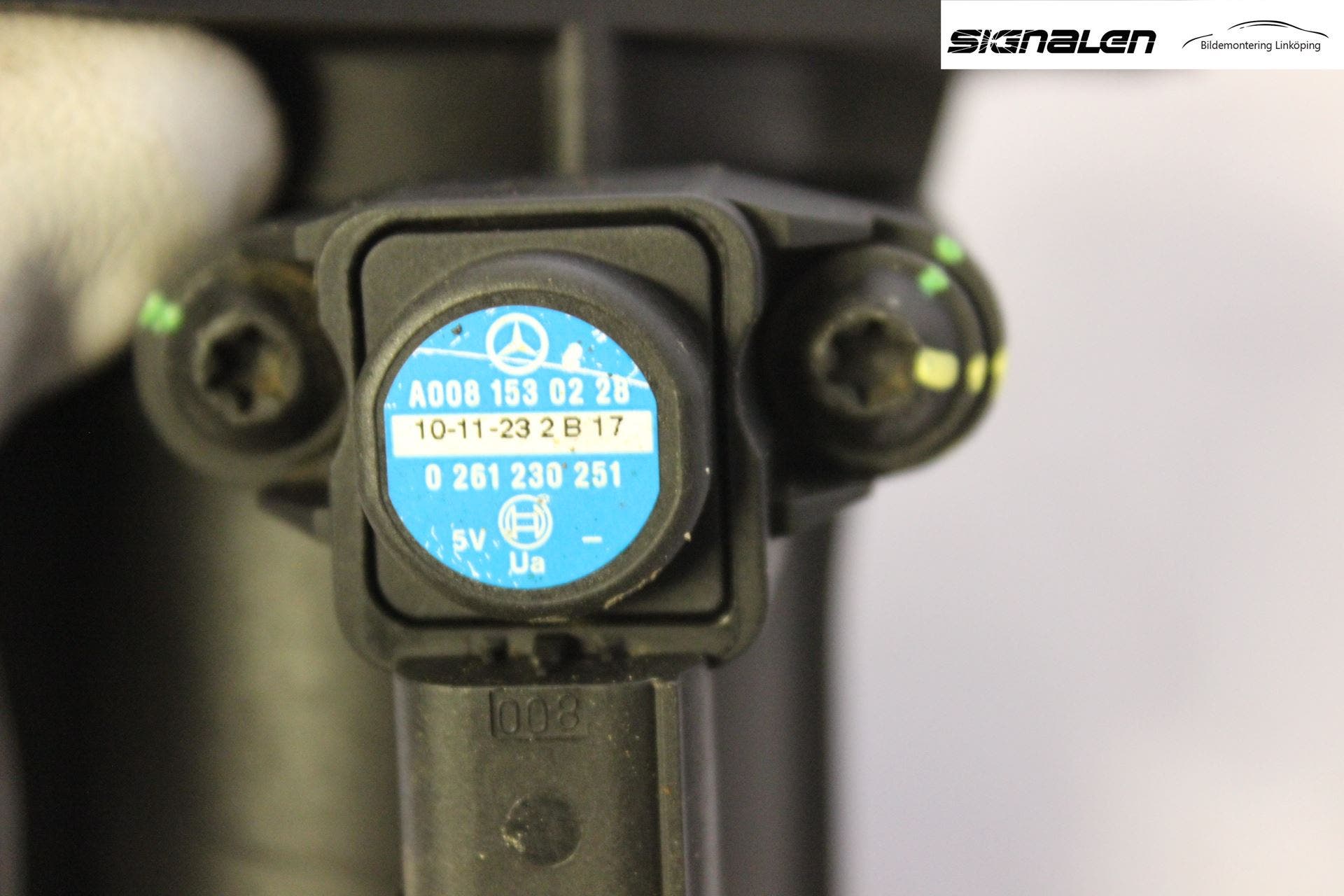 Mercedes-Benz MB C-KLASS (W204) 07-15 Givare Laddluftstryck