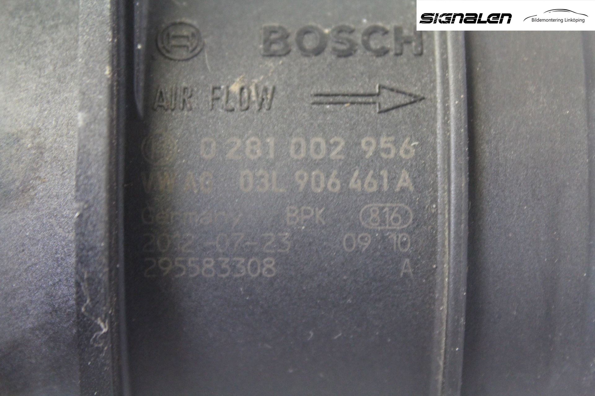 Volkswagen VW PASSAT 11-14 Injluftmassamätare