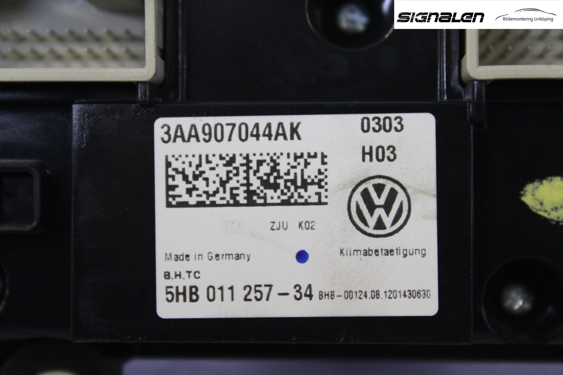 Volkswagen VW PASSAT 11-14 Ac Styrenhet Ac Manöveren