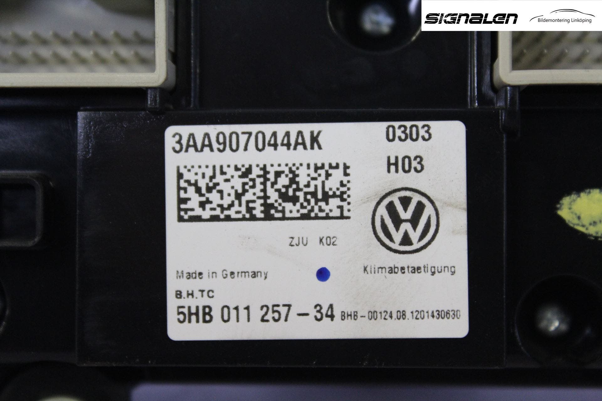 Volkswagen VW PASSAT 11-14 Ac Styrenhet Ac Manöveren