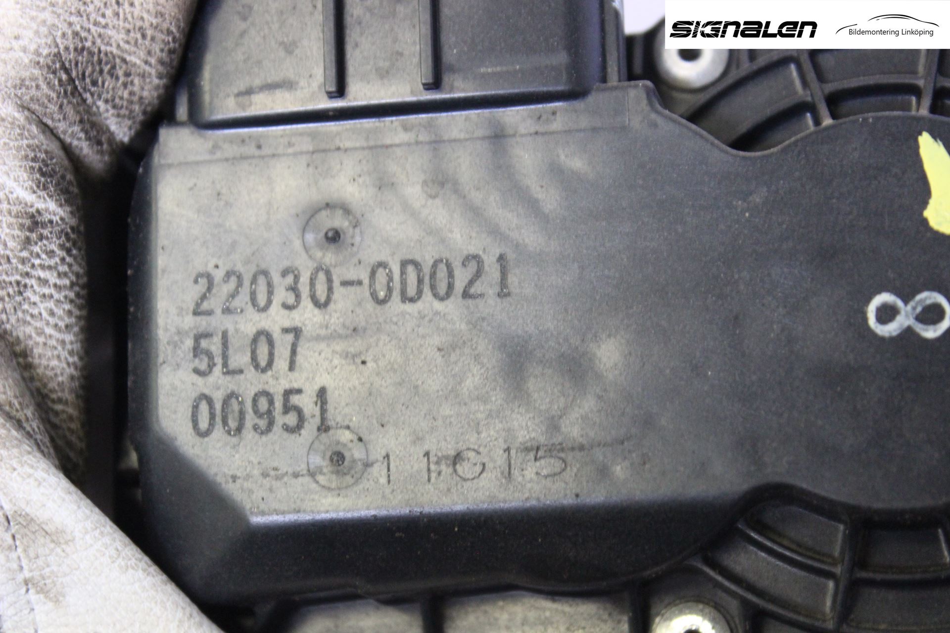 Toyota COROLLA 02-07 Injspjällhus