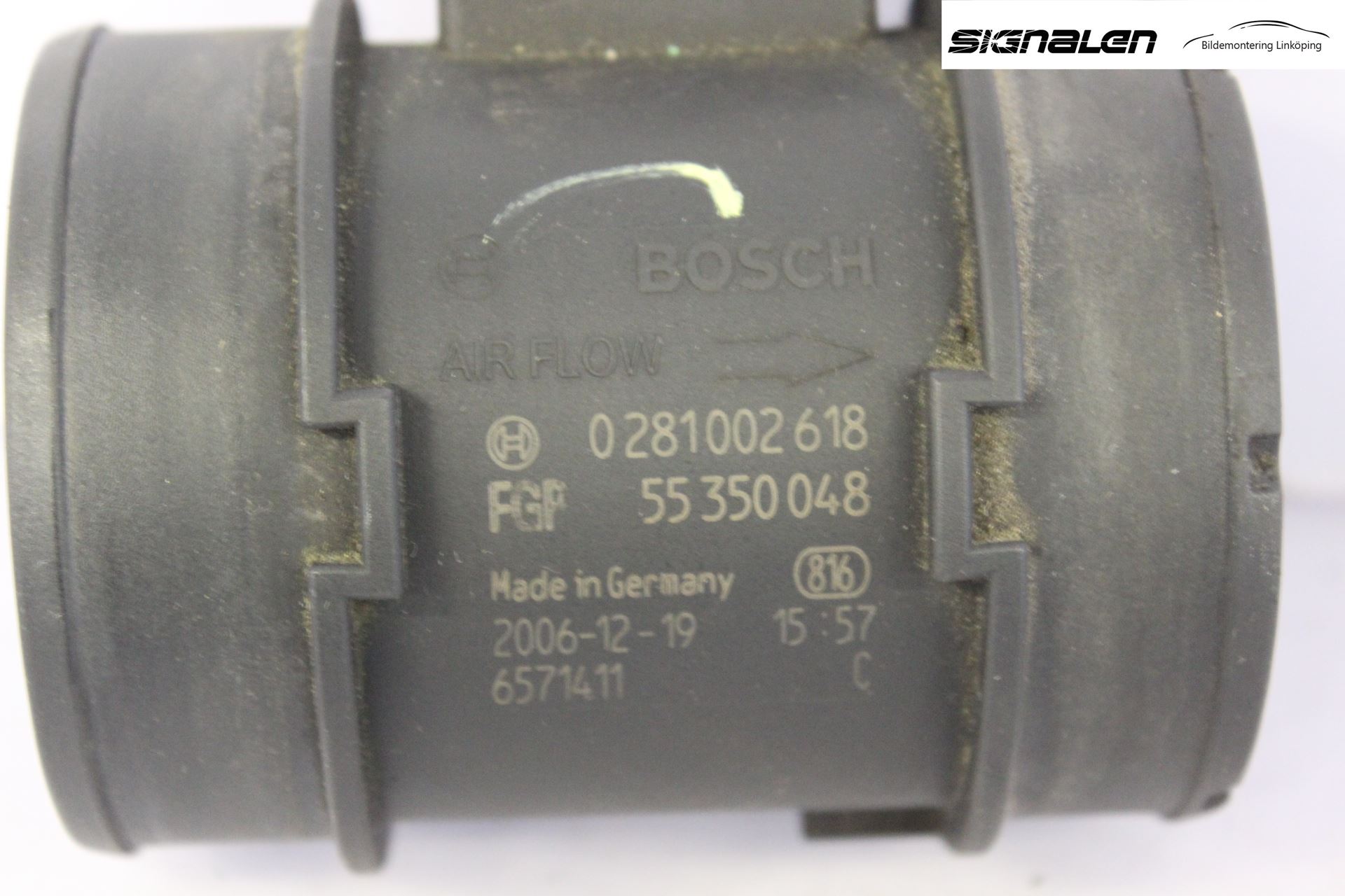 Saab 9-3 VER 2 Injluftmassamätare