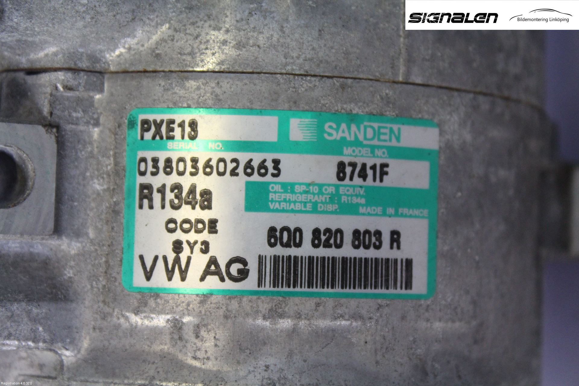 Volkswagen VW POLO 05-09 Ac Kompressor