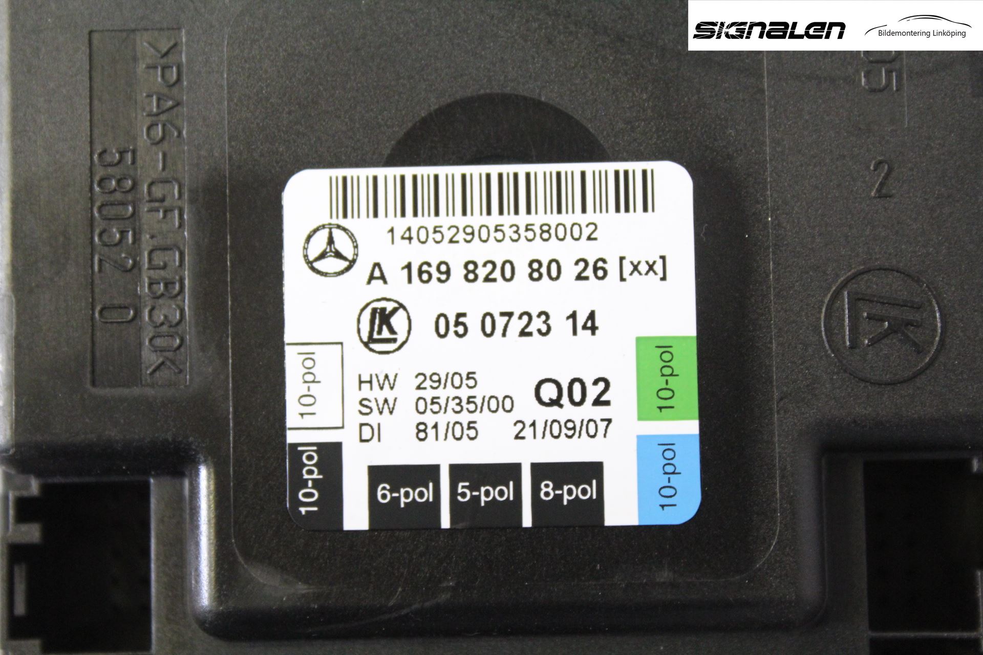 Mercedes-Benz MB B-KLASS (W245) 05-12 Styrenhet Dörr