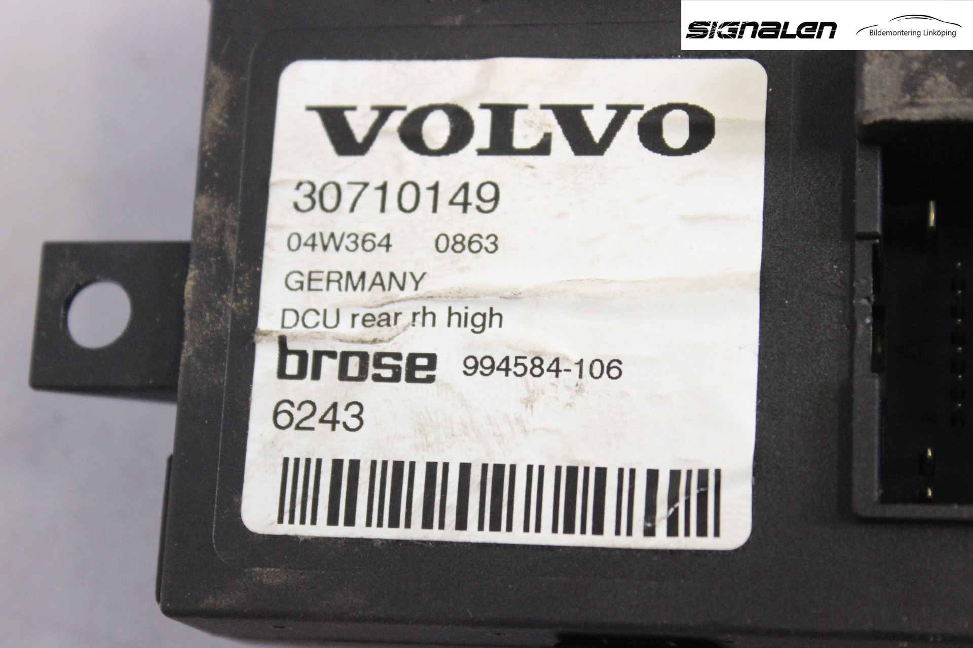 Volvo V50 04-07 Fönsterhissmotor