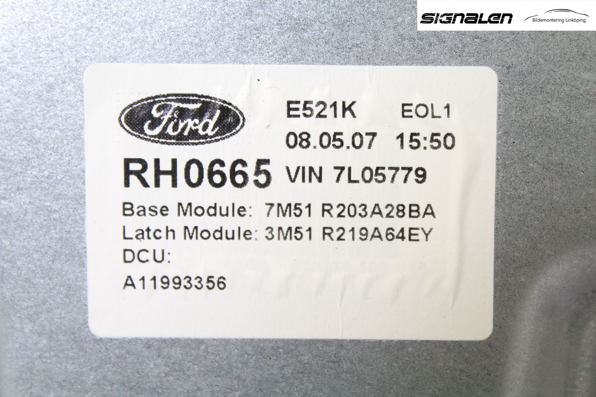 Ford FOCUS C-MAX I 07-10 Fönsterhissmekanism