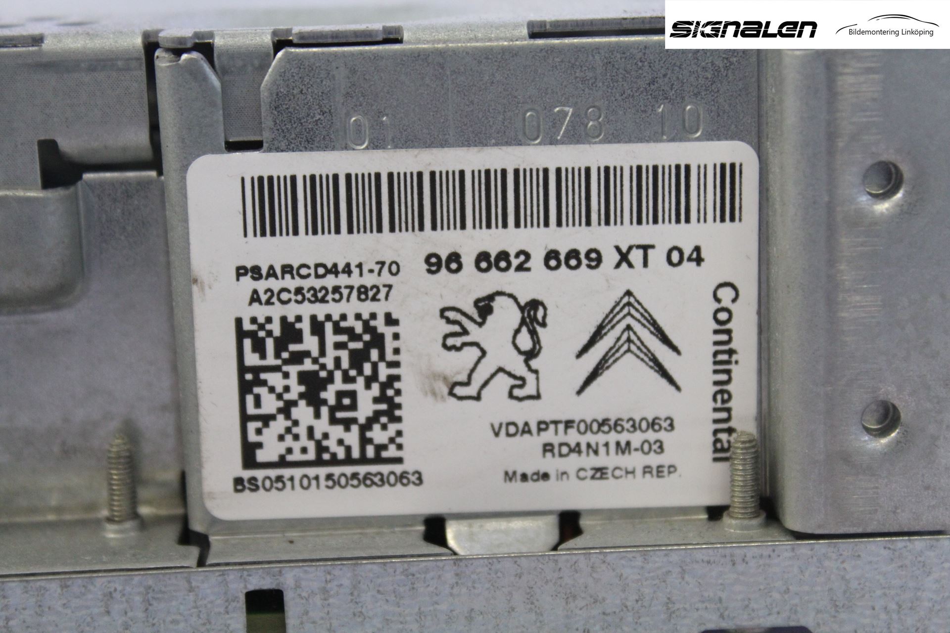 Peugeot 207 Cd Radio - Multimediapanel