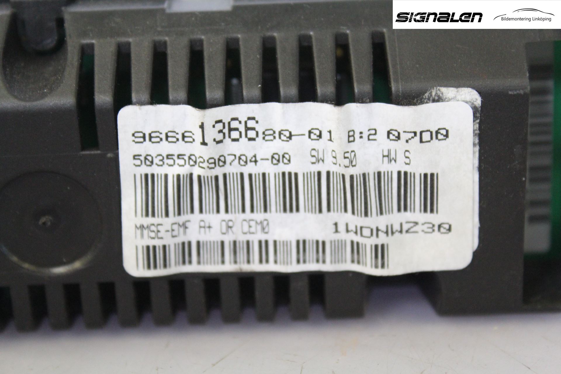 Peugeot 207 Multifunktionsdisplay