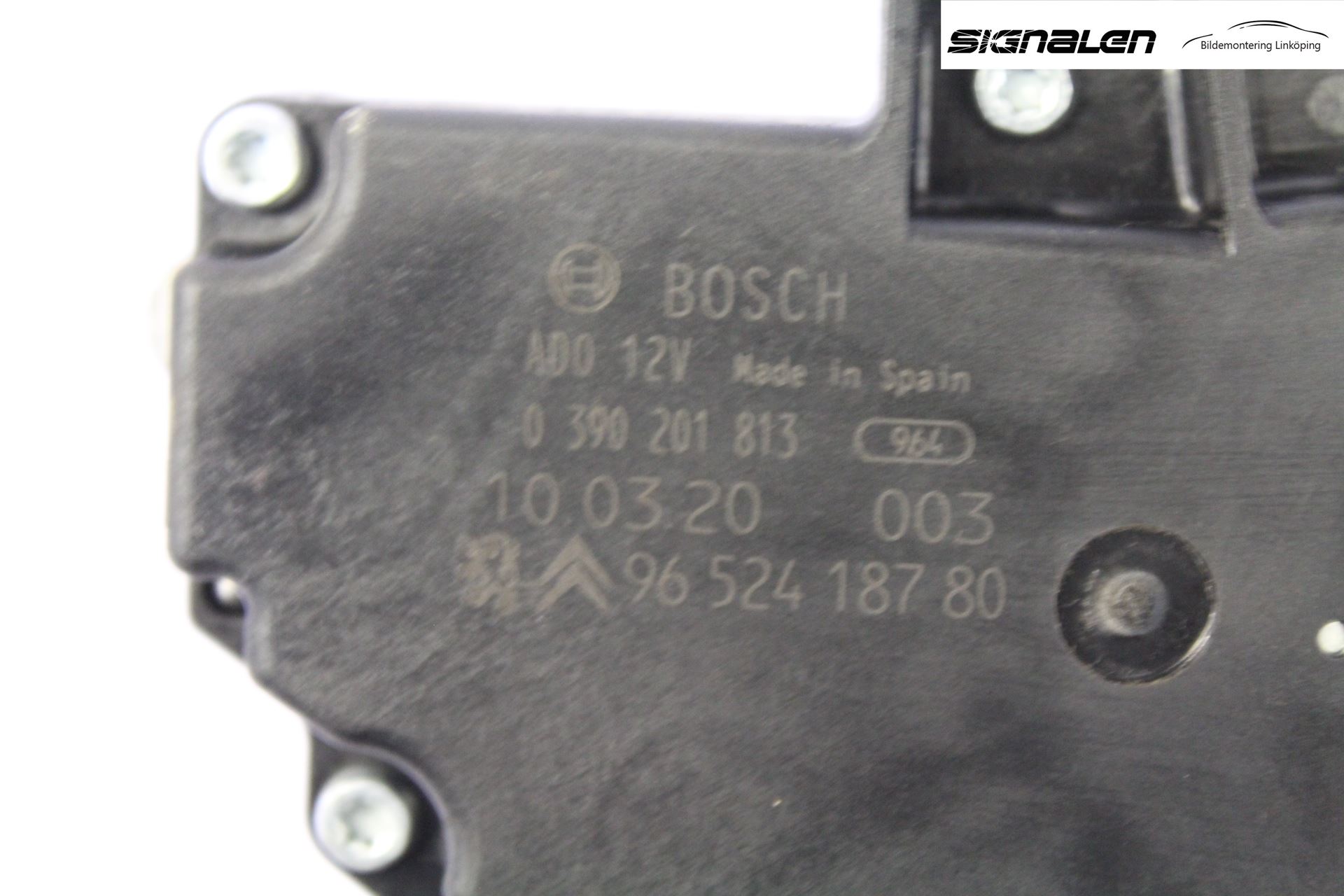 Peugeot 207 Torkarmotor Baklucka