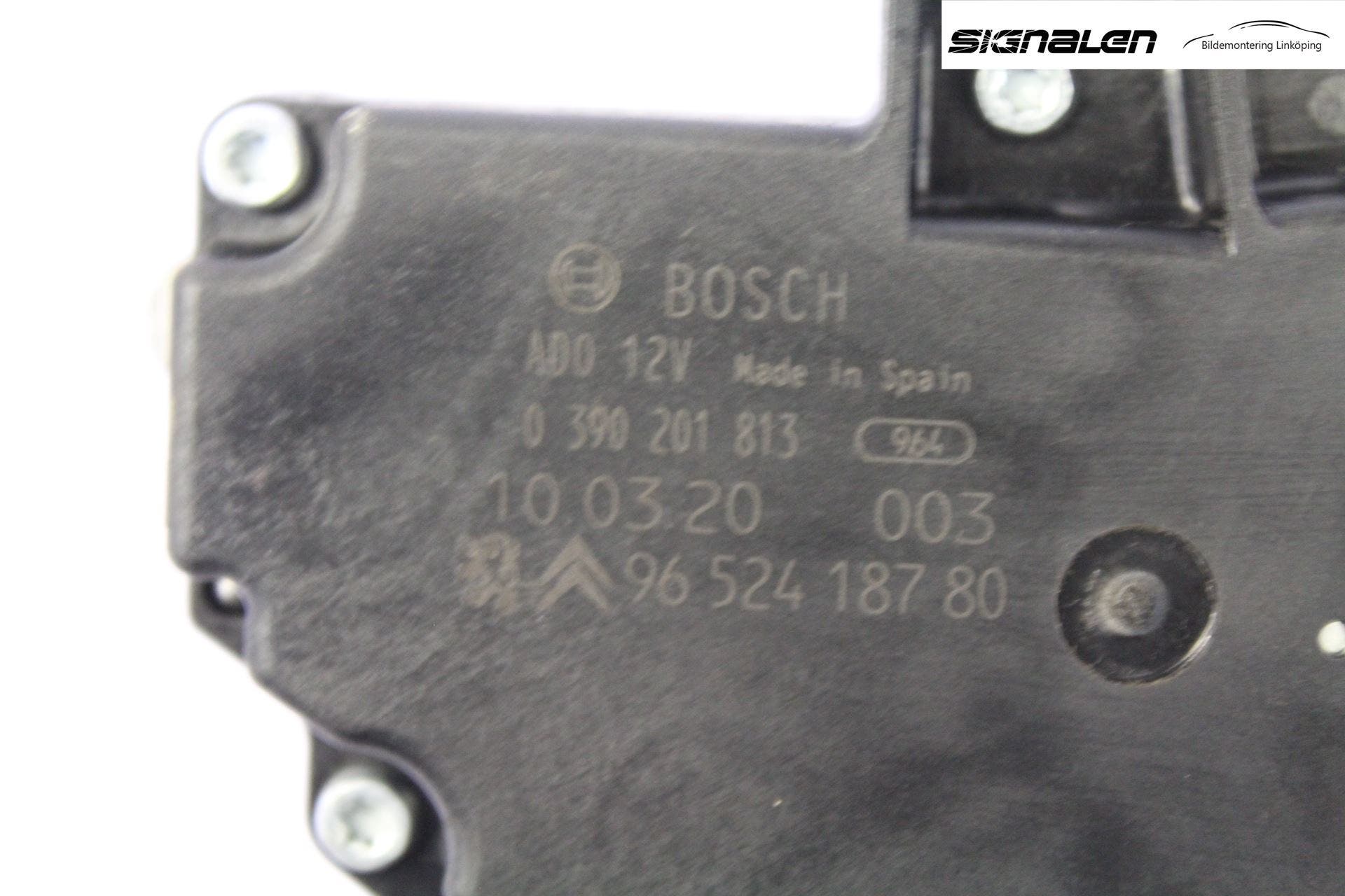 Peugeot 207 Torkarmotor Baklucka