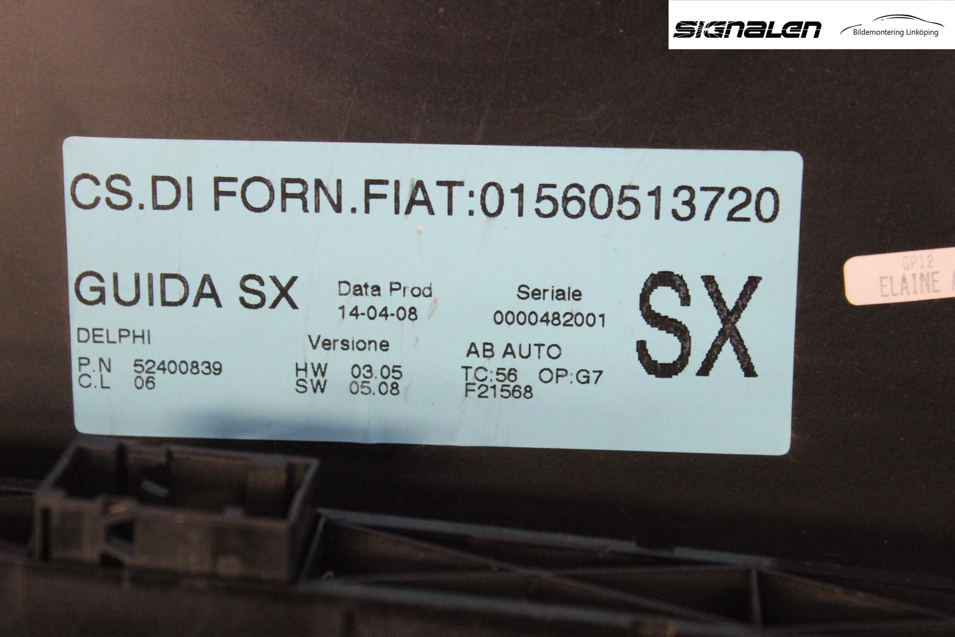 Alfa GT Ac Styrenhet Ac Manöveren