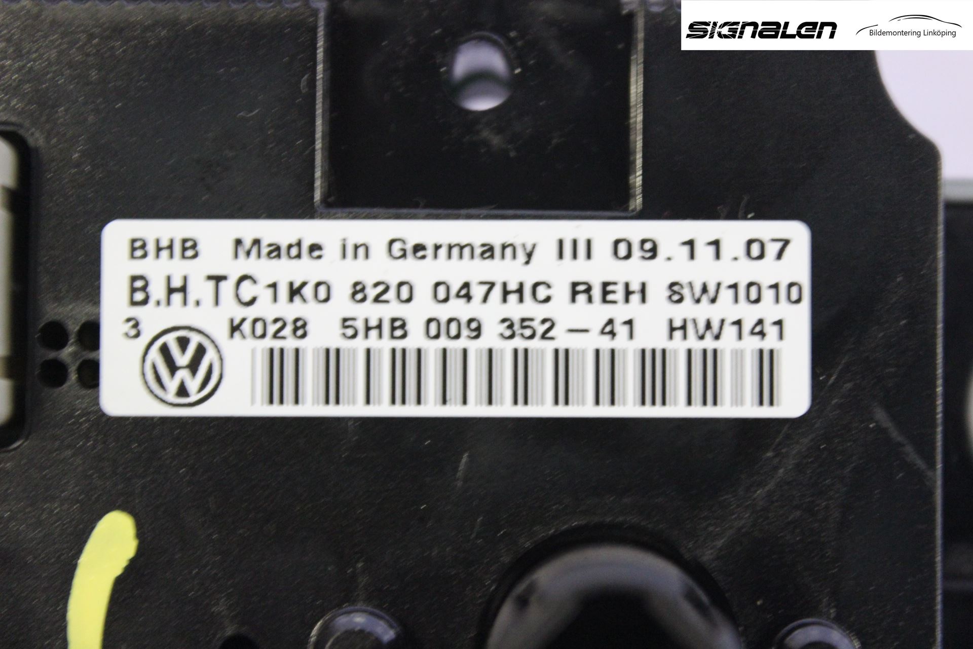 Volkswagen VW CADDY      04-10 Ac Styrenhet Ac Manöveren