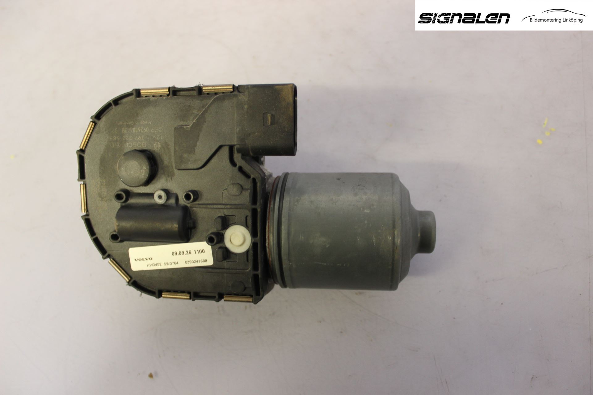 Volvo V50 08-12 Torkarmotor Vindruta