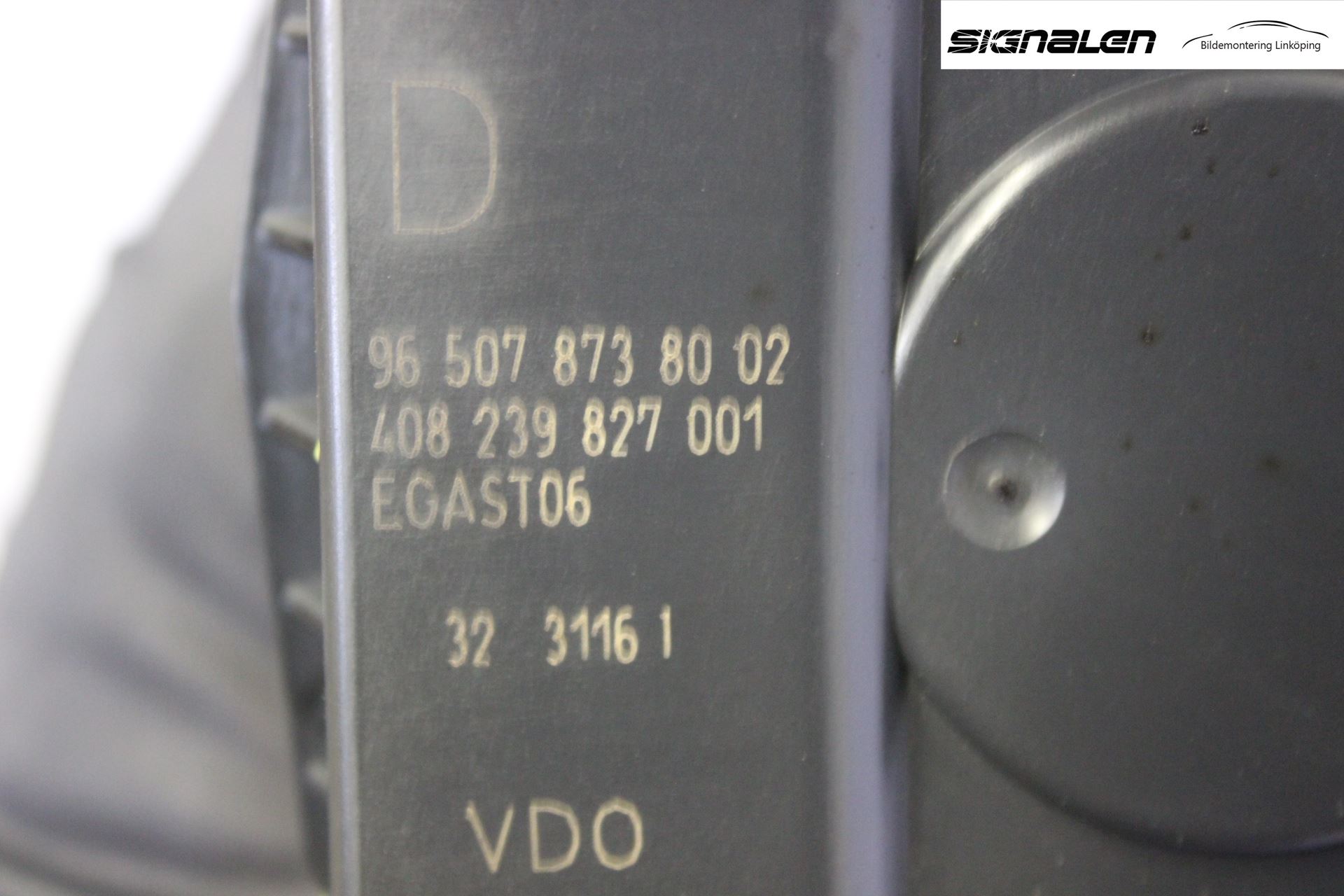 Peugeot 407 Injspjällhus