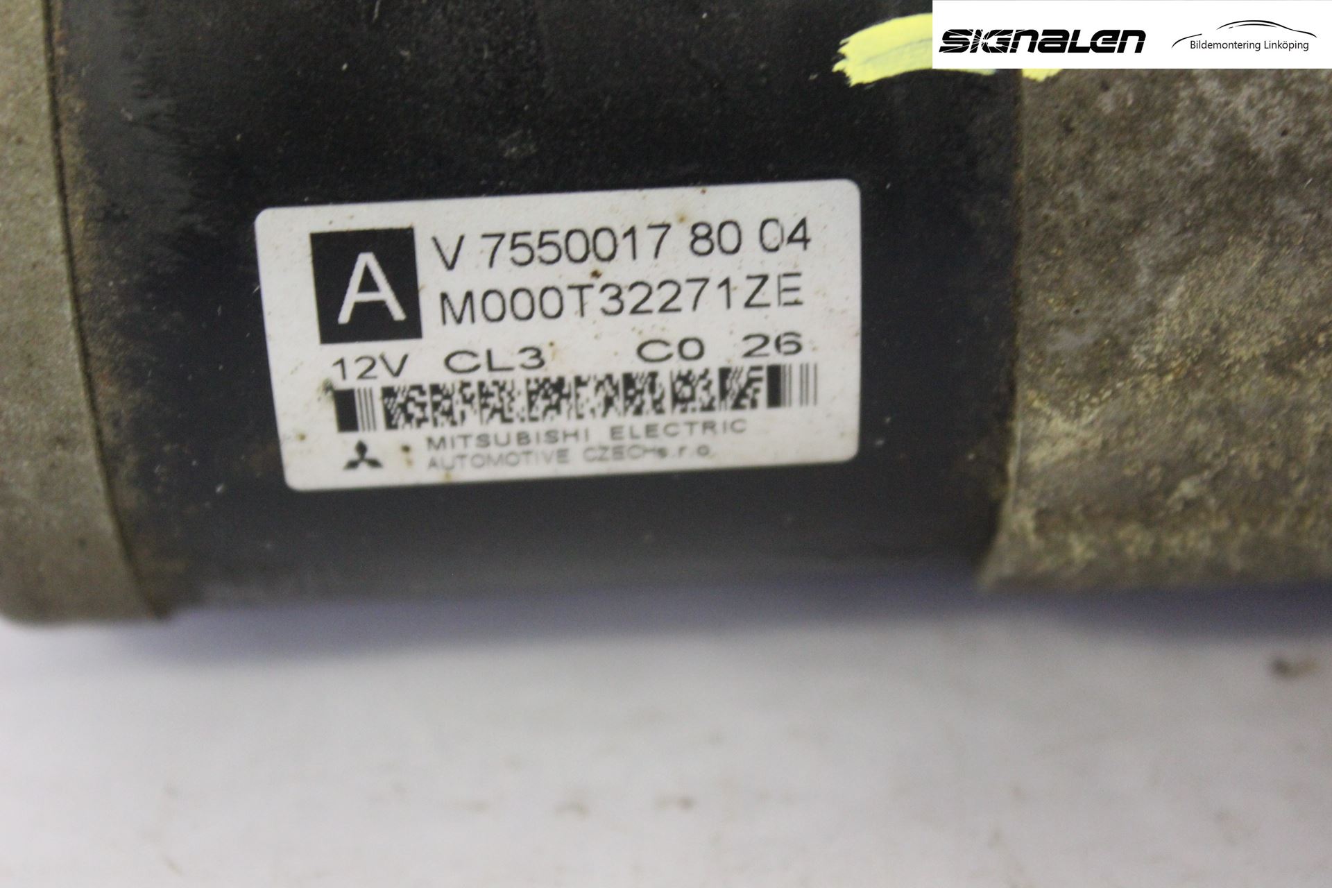 Peugeot 207 Startmotor