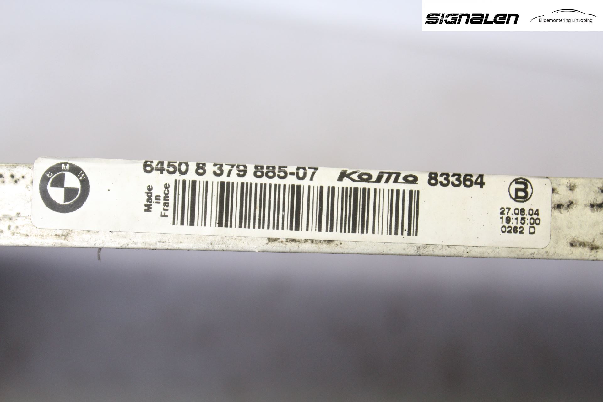 BMW 5 E60/61 Sed/Tou 02-10 Ac Kondensor-Kylare