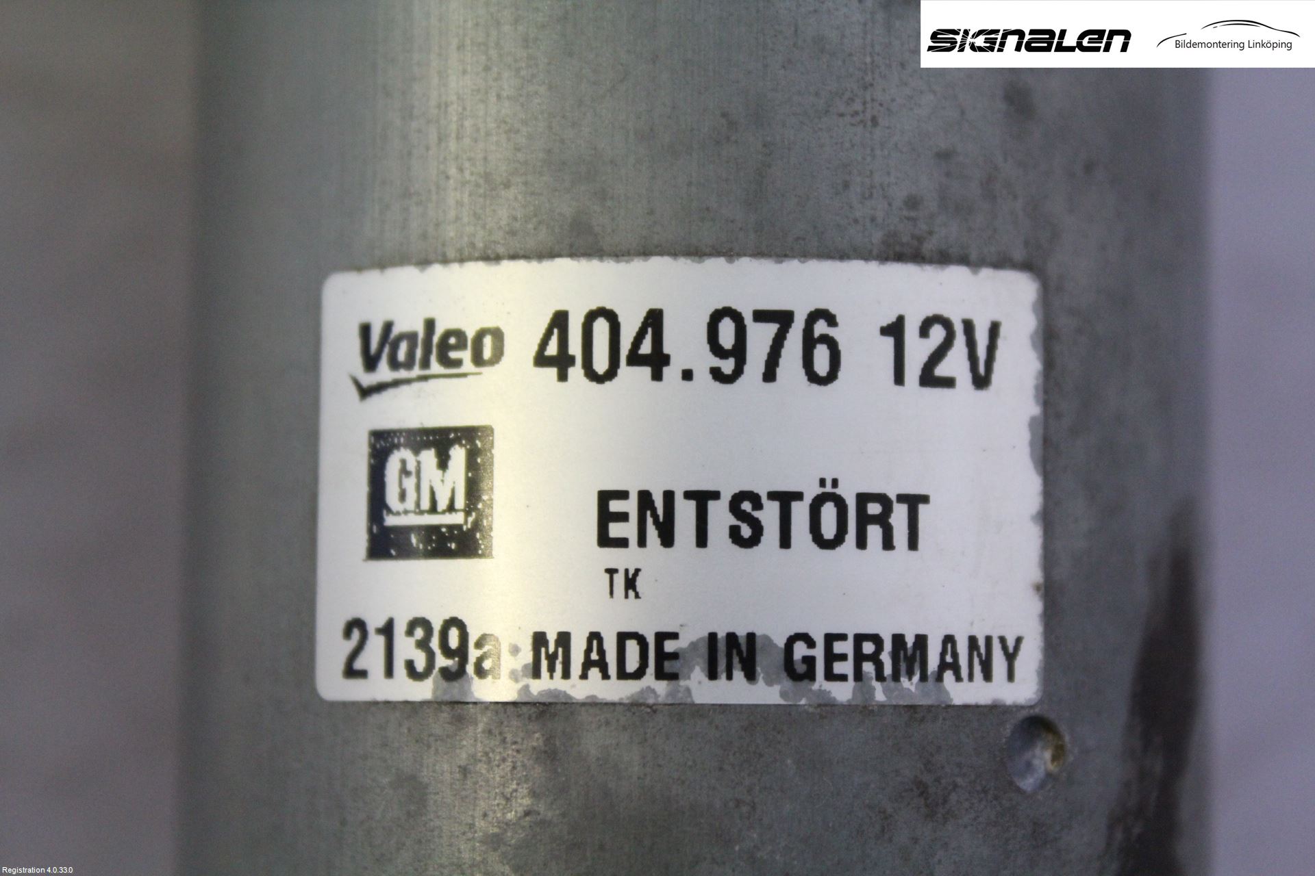 Opel ZAFIRA B 06-14 Torkarmotor Vindruta