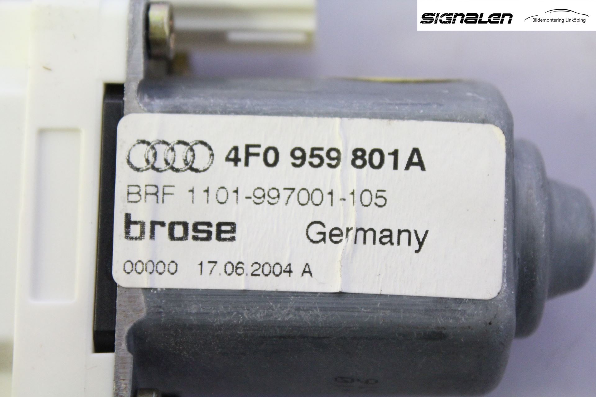 Audi A6/S6     05-11 Fönsterhissmotor