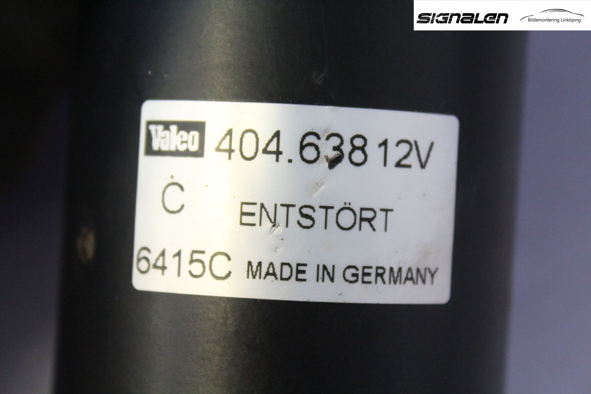 Citroen C4 I   05-10 Torkarmotor Vindruta