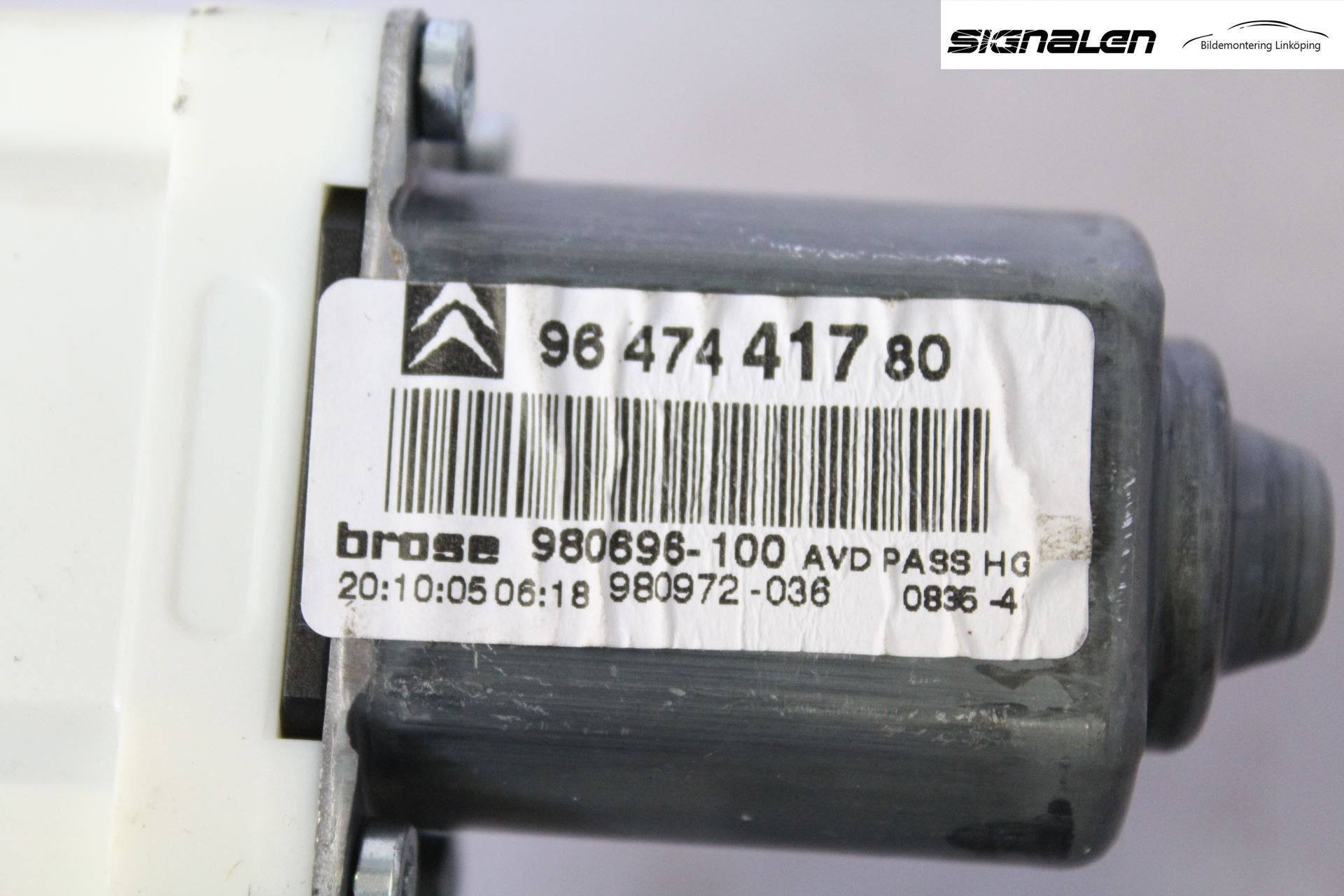 Citroen C4 I 05-10 Fönsterhissmotor