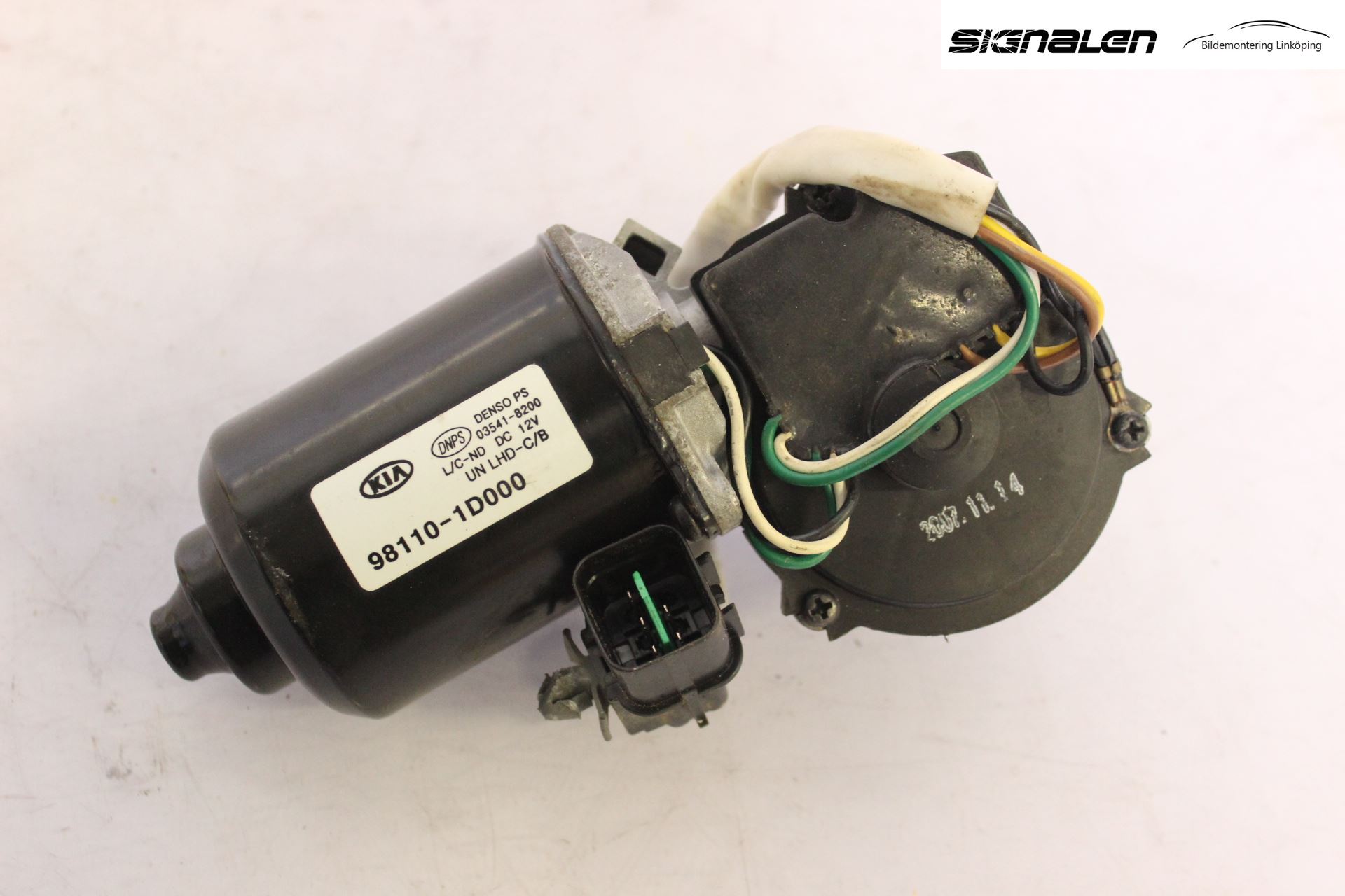 Kia CARENS II 07-12 Torkarmotor Vindruta